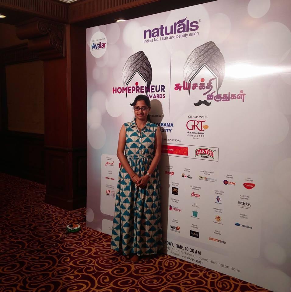 Young Achiever - Miss Akshaya, founder of Happy Pique featured in a local newspaper - Happy Pique