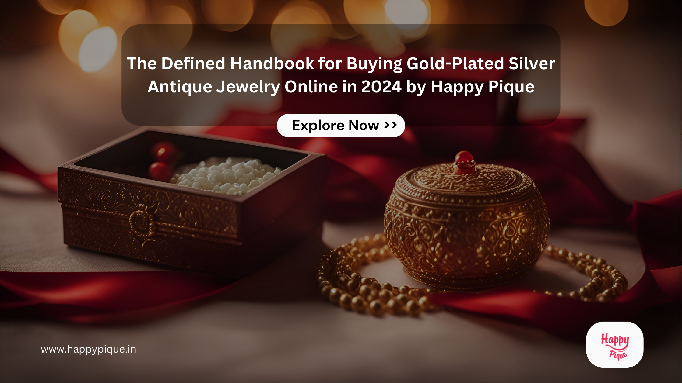 Gold plated silver antique jewellery online deals