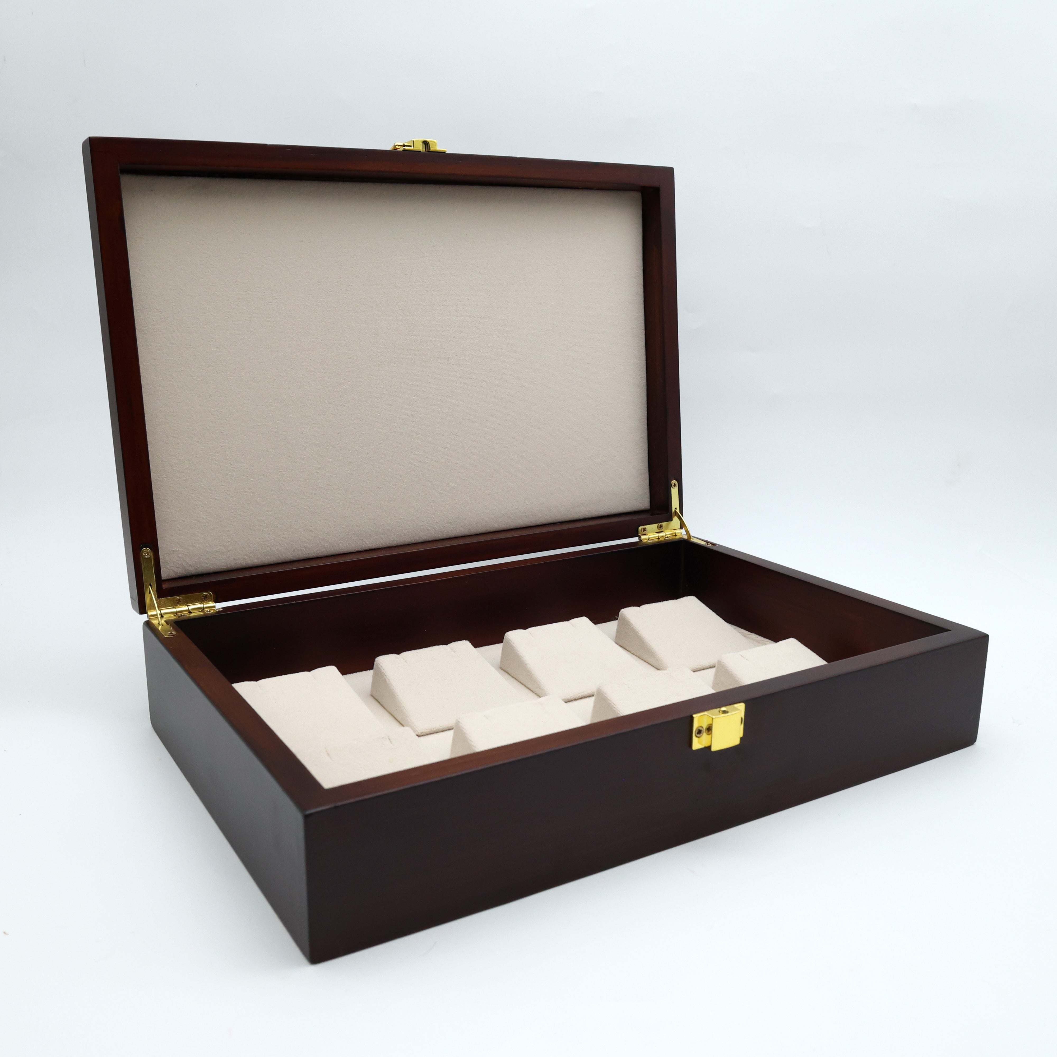 Premium Teak Wood Big Jhumkas Earrings Organiser