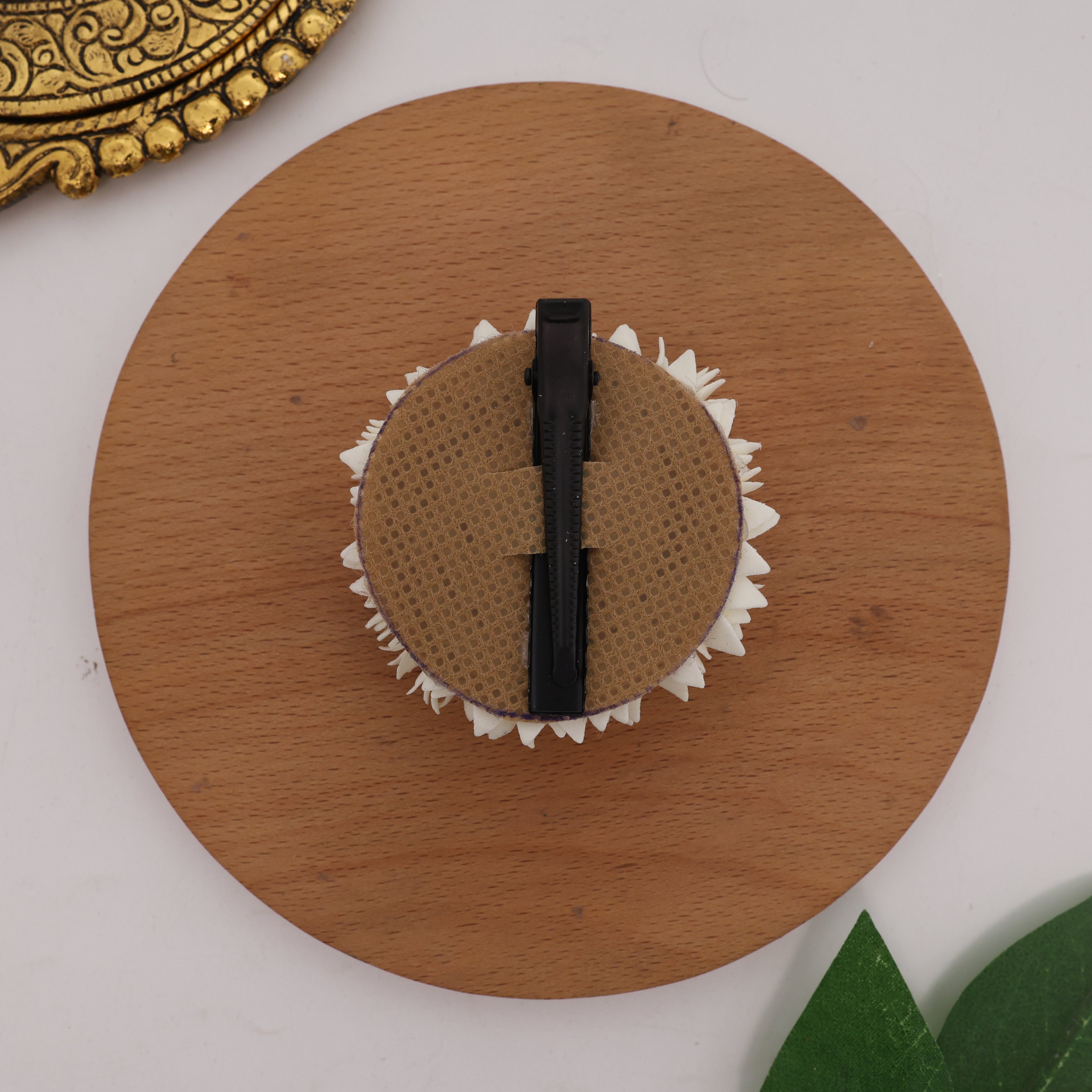 Handmade Foam Reusable Pichi Poo Lotus Alligator Hair Clip