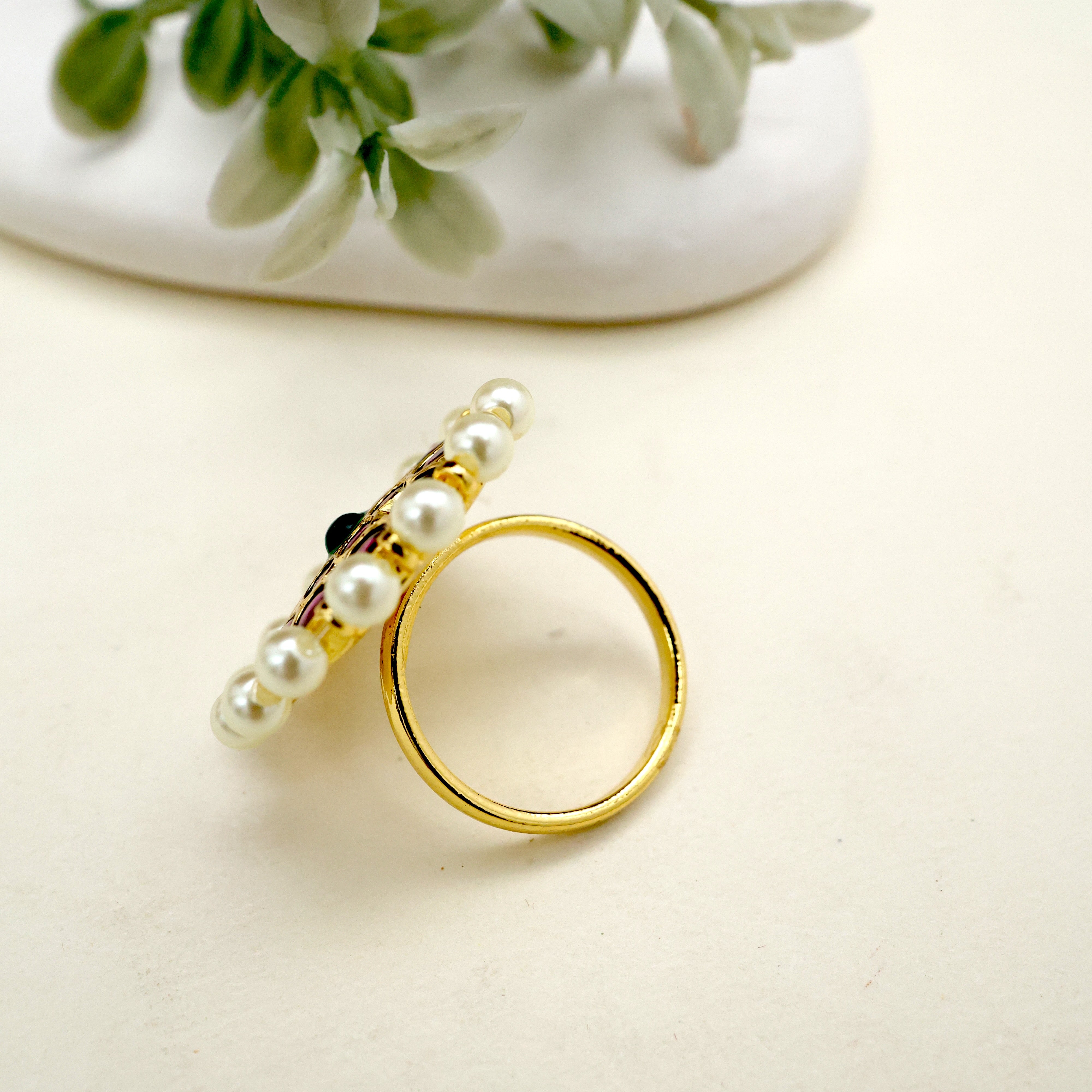 Premium Traditional Kemp Round Adjustable Finger Ring