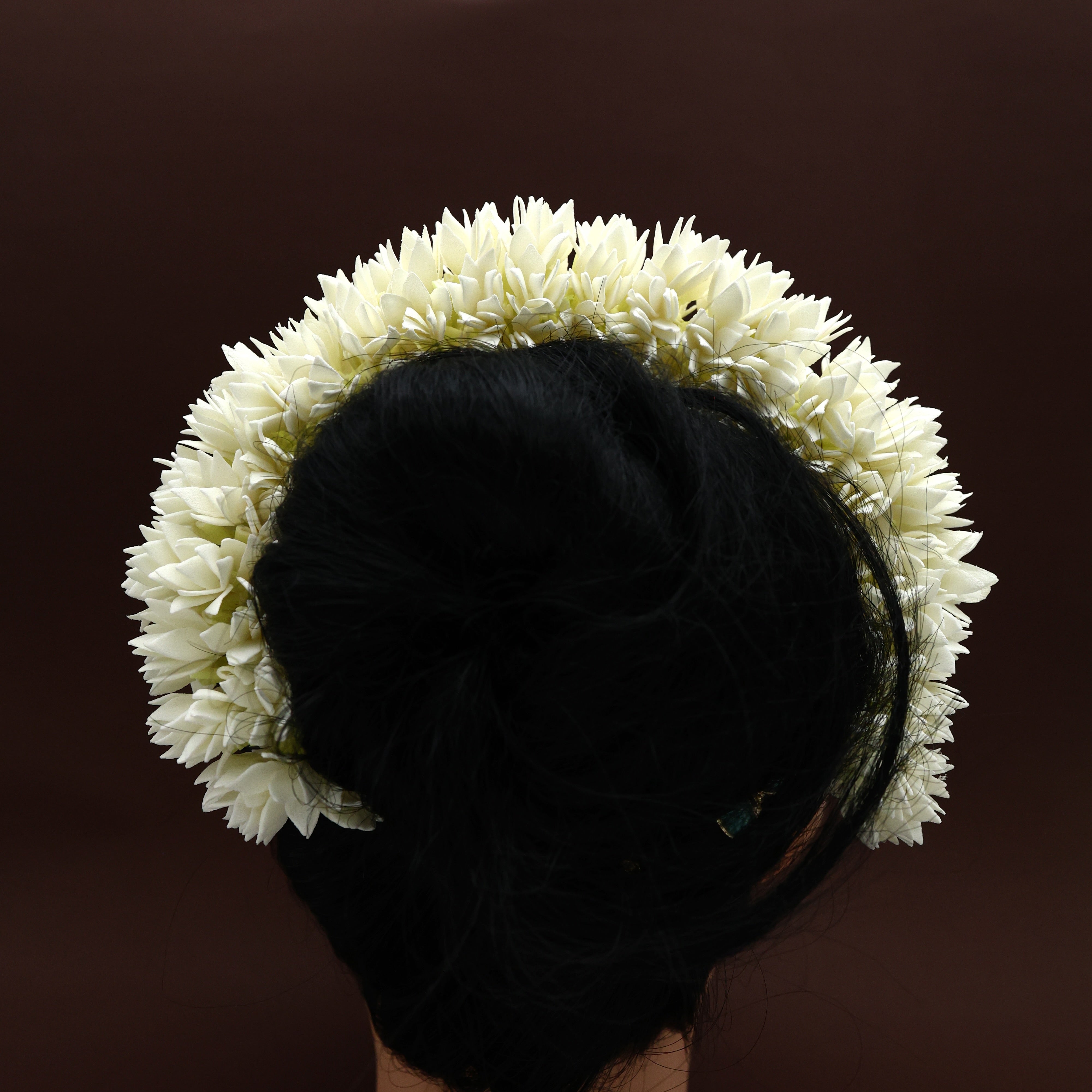 Handmade Real Looking Foam Pichi Poo Bridal Veni