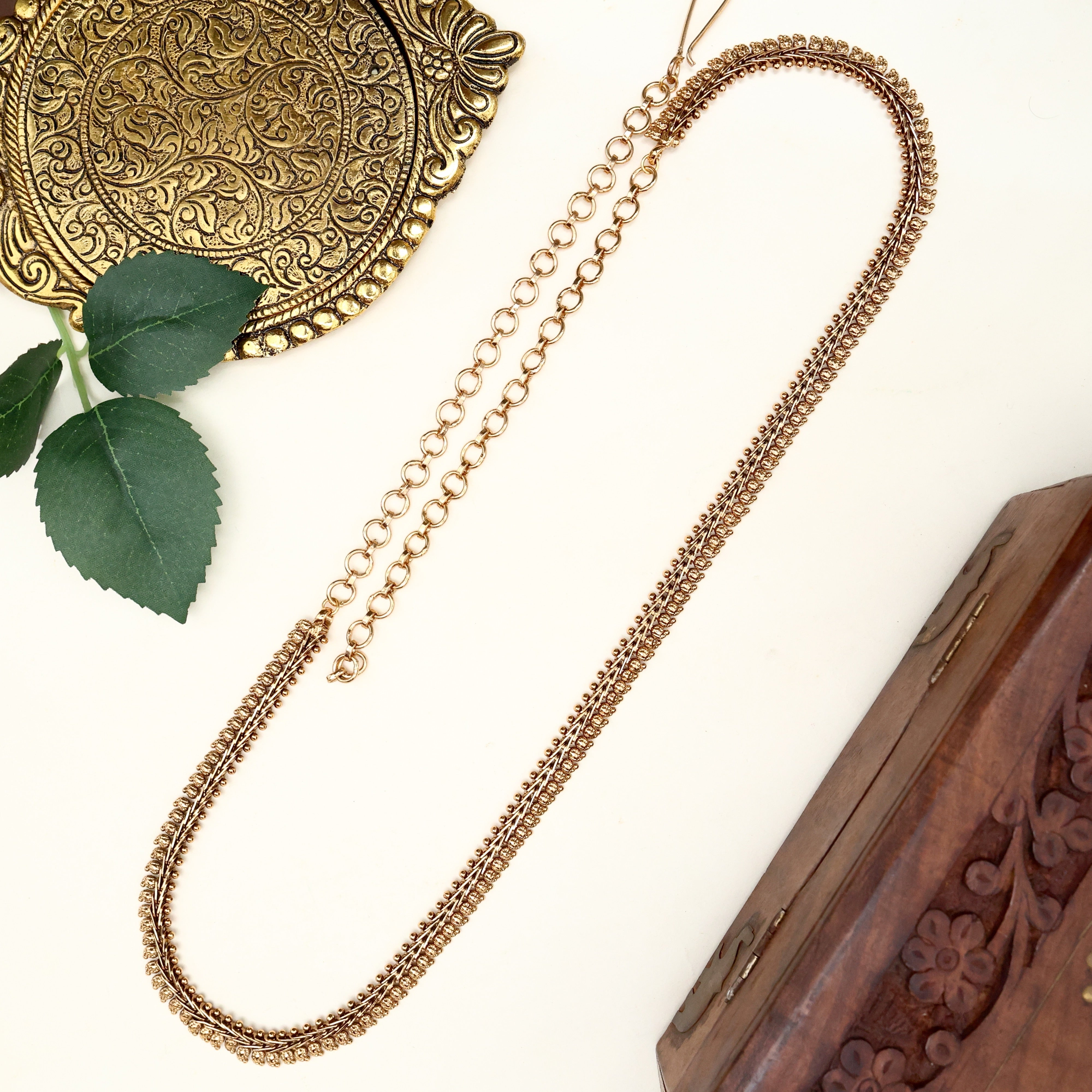 Antique Small Mango Simple Bridal Hip Chain