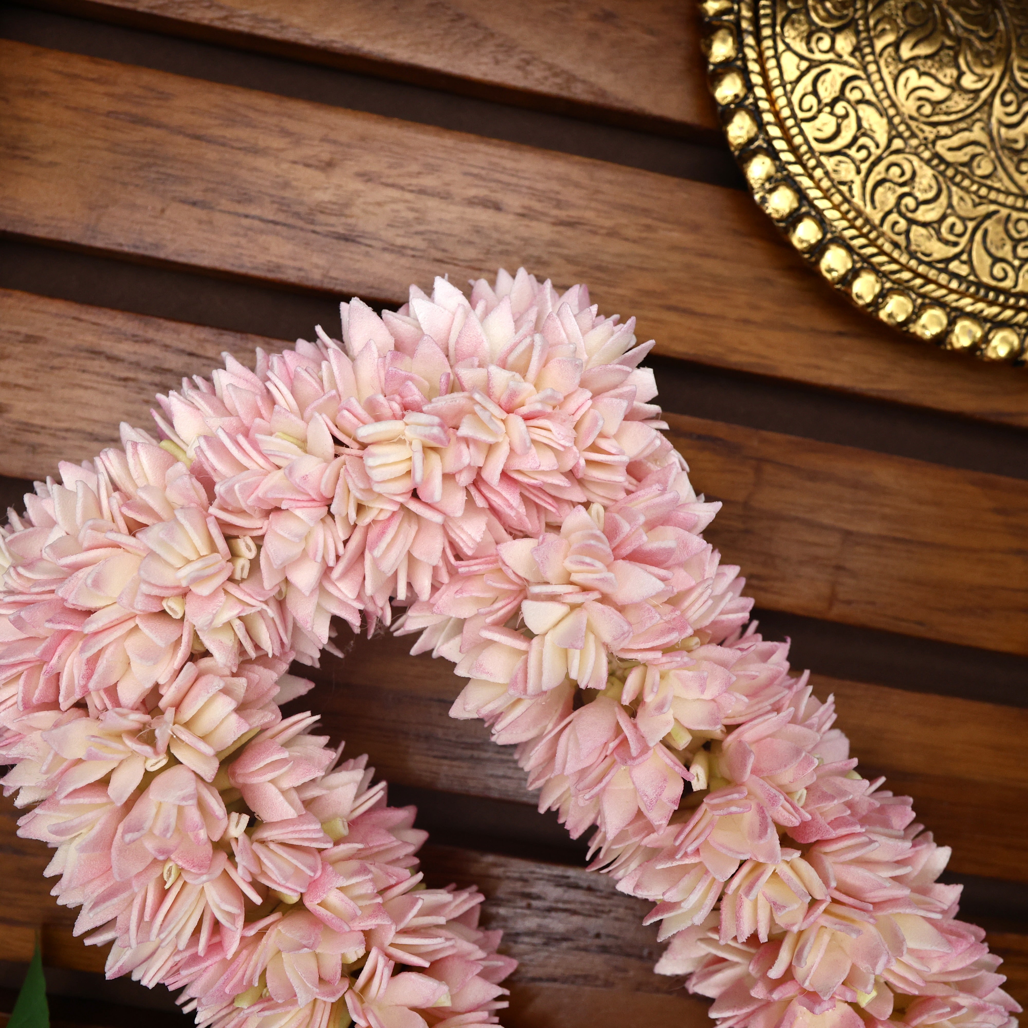 Very Easy to Wear Real Looking Reusable Foam Jathi/Jaji Poo with French Barrette Clip