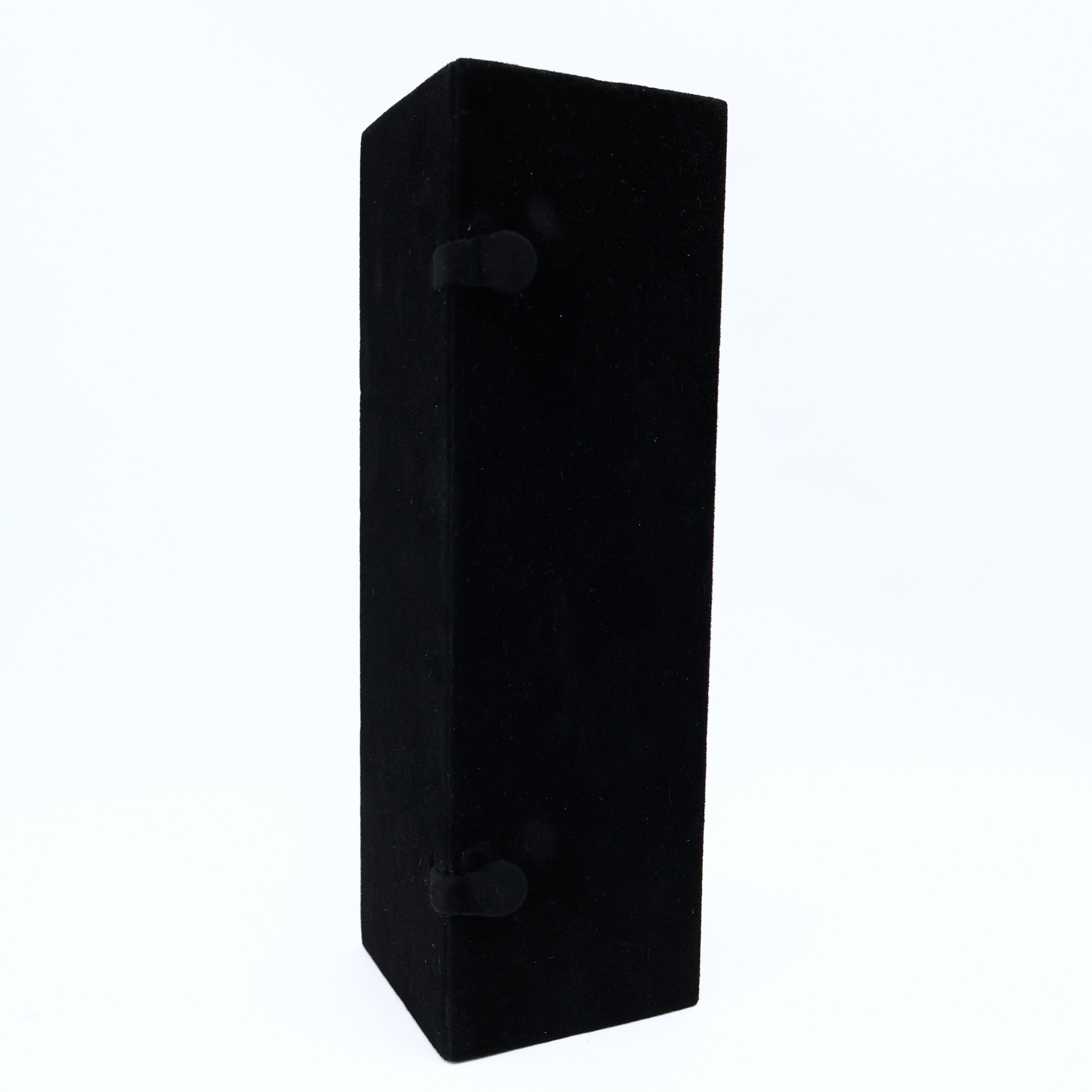 Foldable 16 Slots Earrings Organiser Box - Black