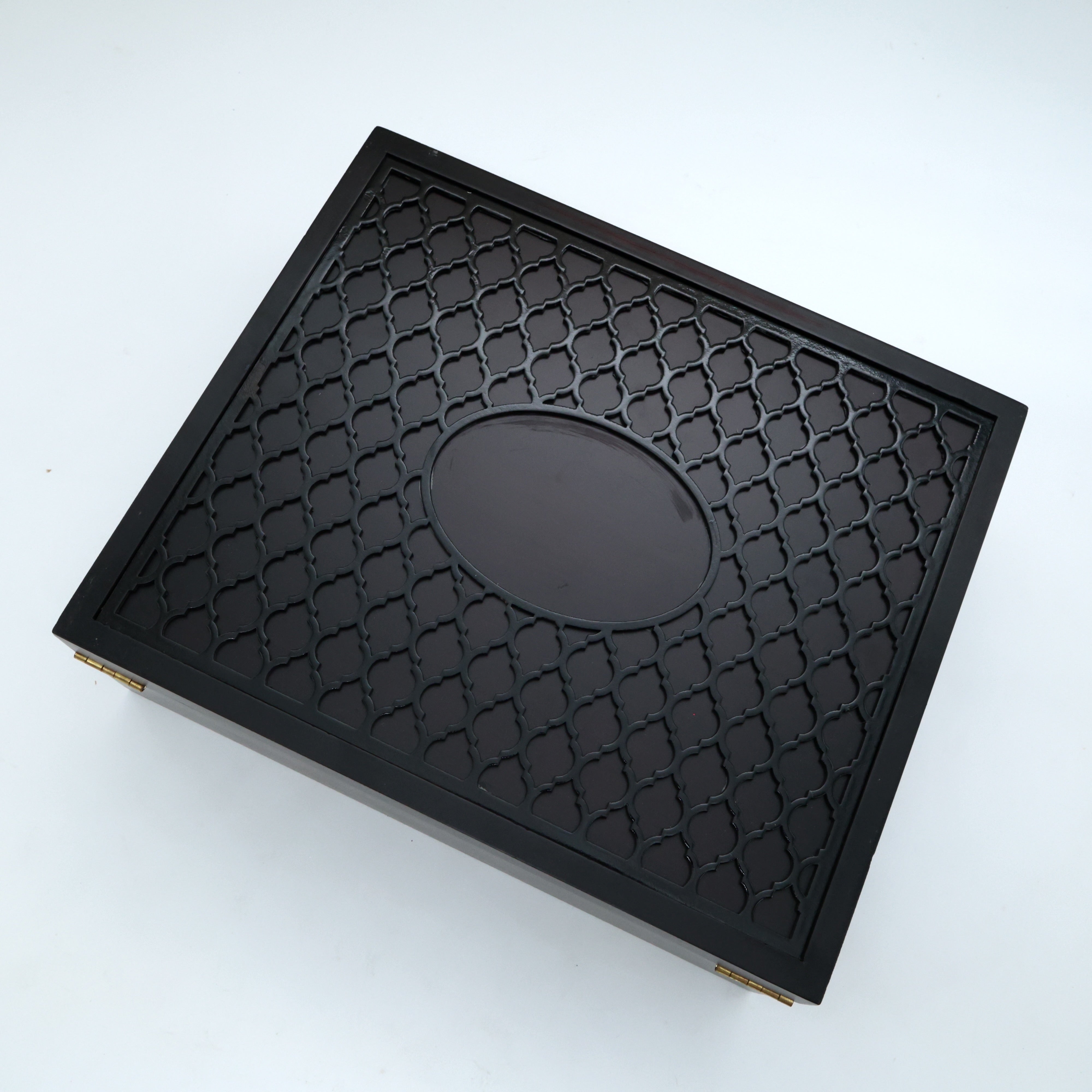 Elite Laser Cut Multiple Jewellery Storage Wooden Oddiyanam Organiser Box