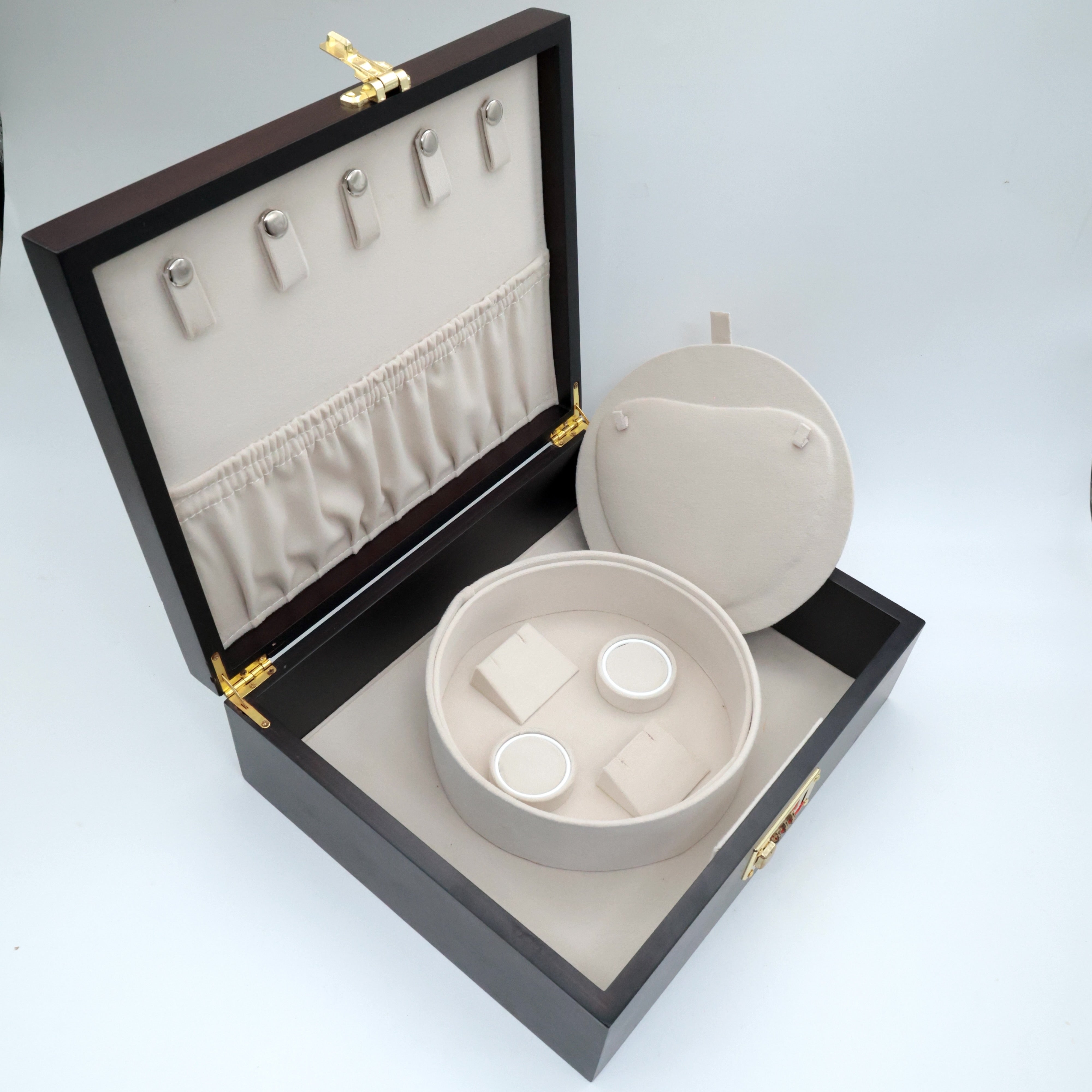 Elite Laser Cut Multiple Jewellery Storage Wooden Oddiyanam Organiser Box