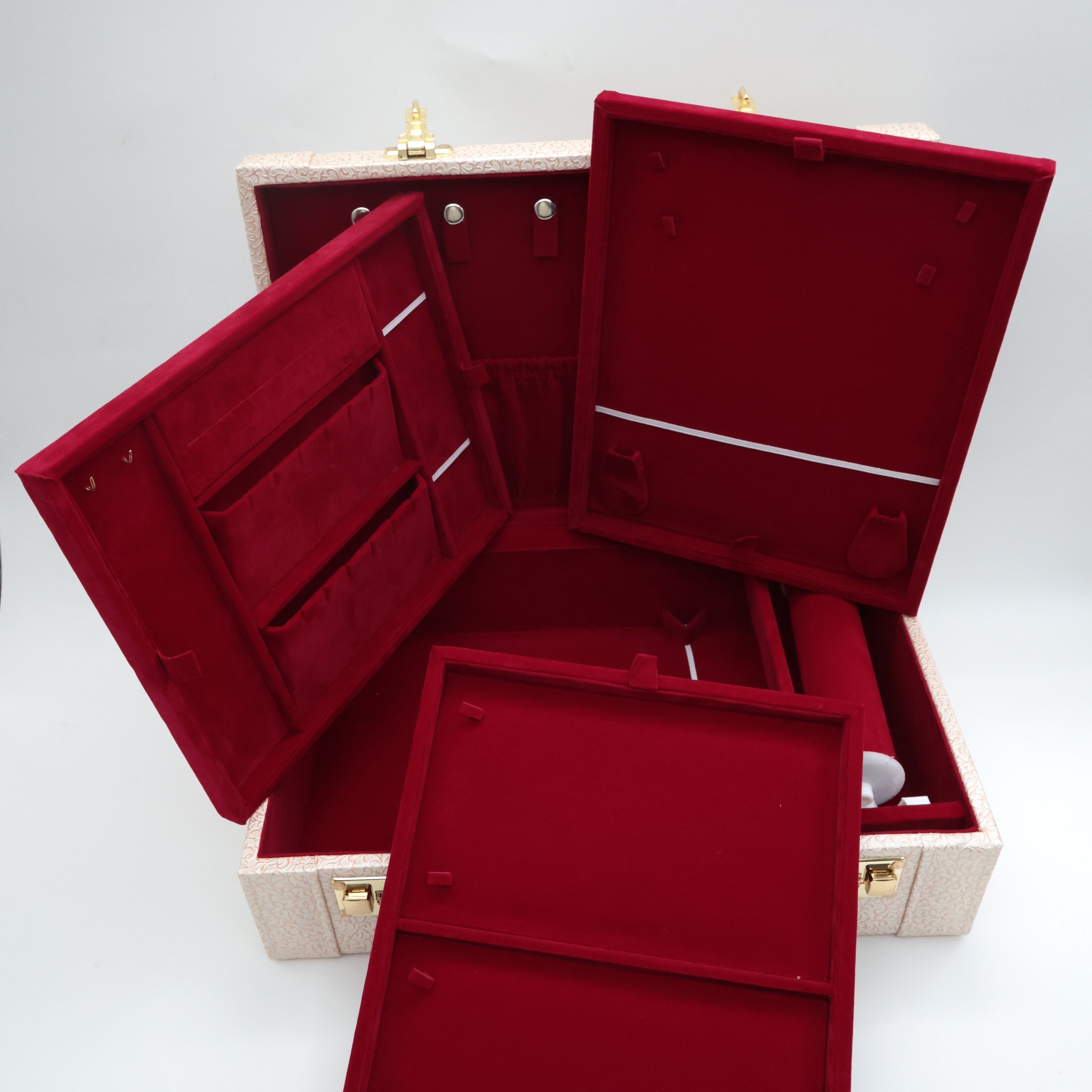 Royal 4+1 Wooden Jewellery Organiser - Bridal Jewellery Organiser Box