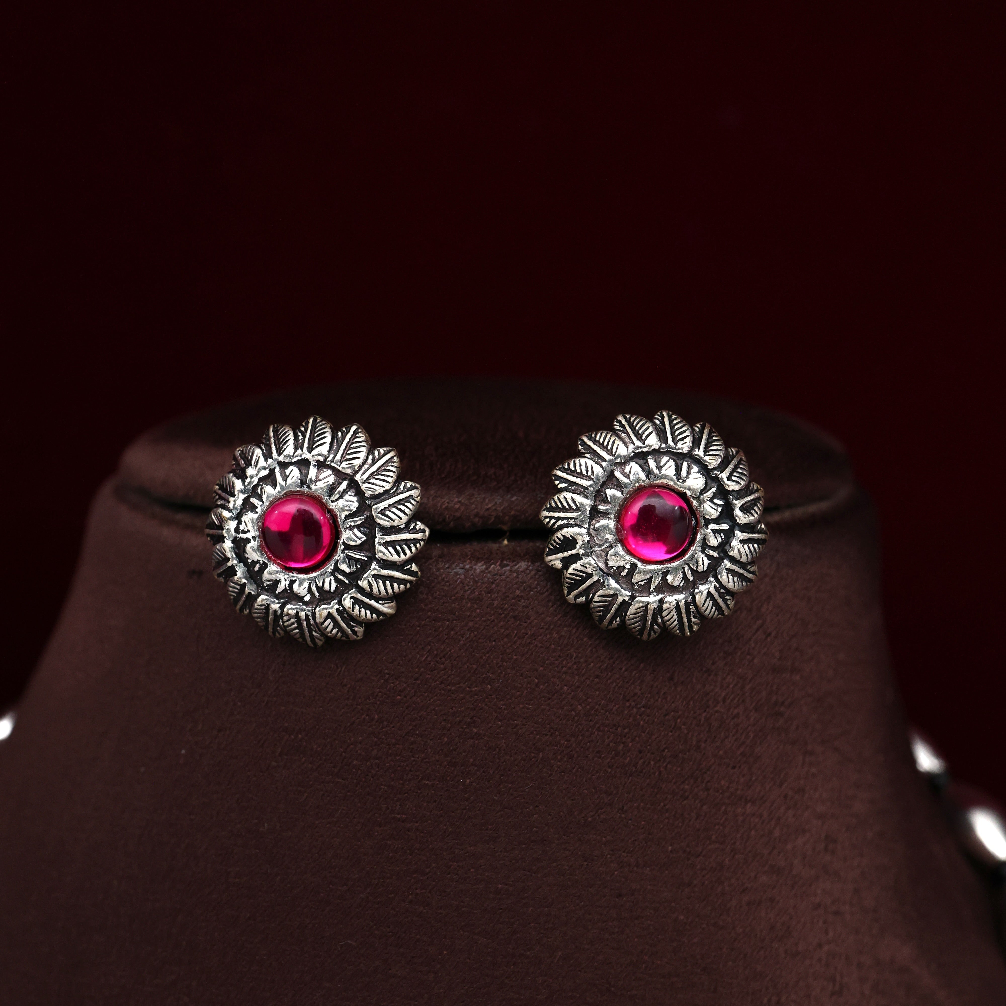 Silver Look Kolhapuri Rettapakshi Pendant Bor Mala