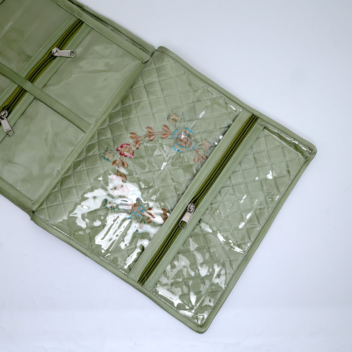 PREMIUM MULTI JEWELLERY STORAGE FOLDABLE KIT BAG - MULTIPURPOSE JEWELLERY STORAGE BAG ORGANISER