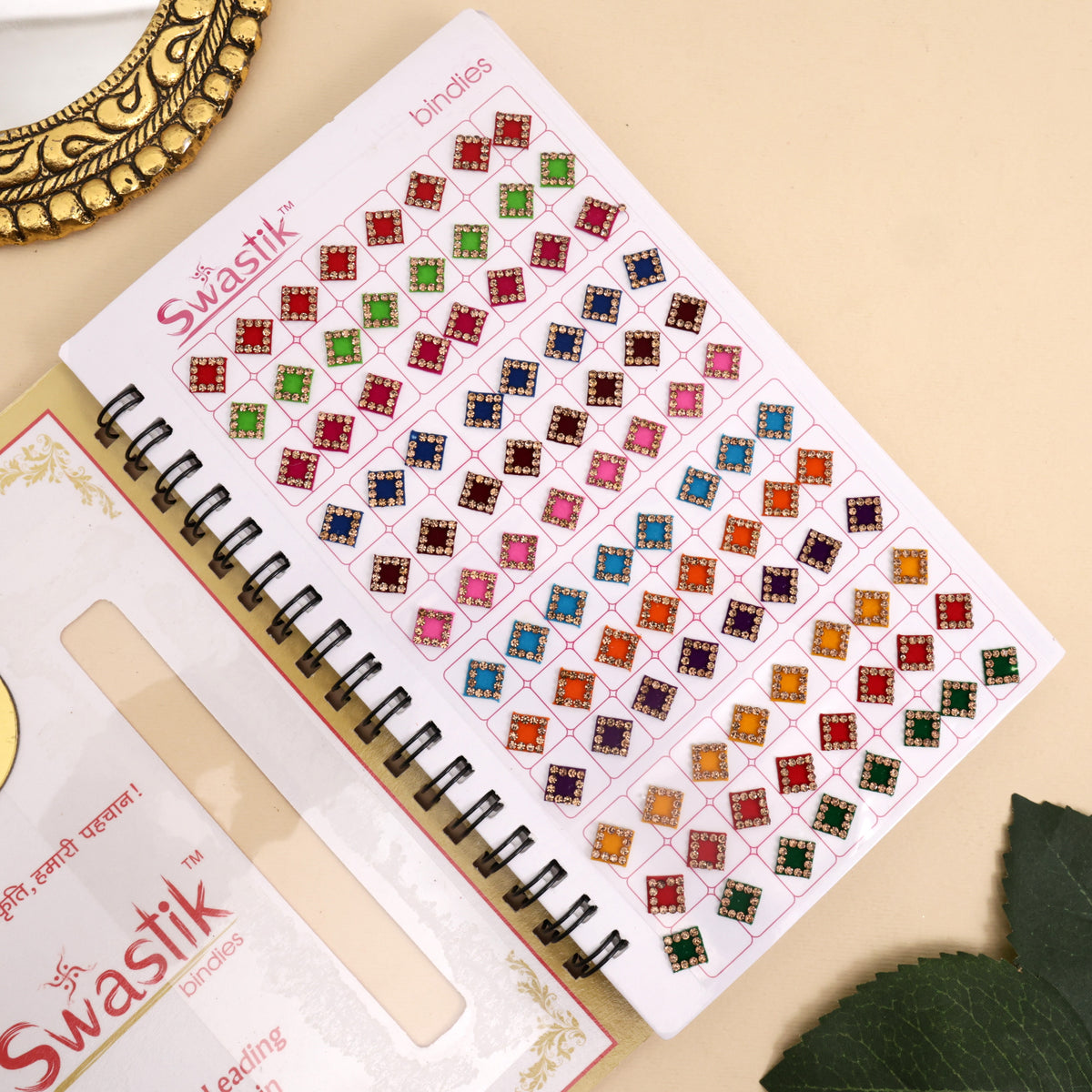 Stonework Premium Multicolour Shapes Bindi Book