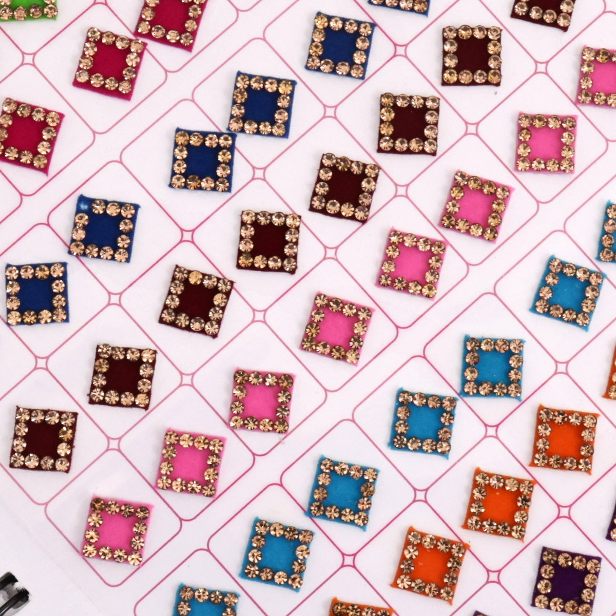 Stonework Premium Multicolour Shapes Bindi Book