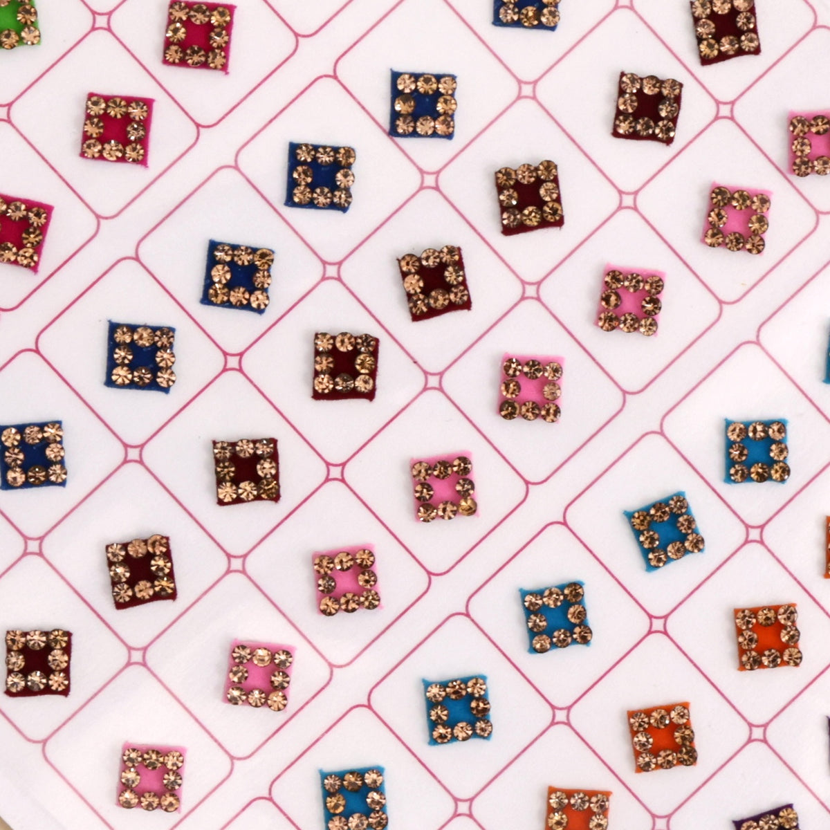 Stonework Premium Multicolour Shapes Bindi Book