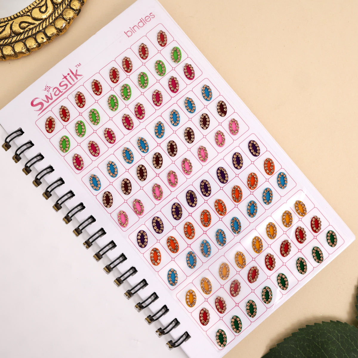 Stonework Premium Multicolour Shapes Bindi Book