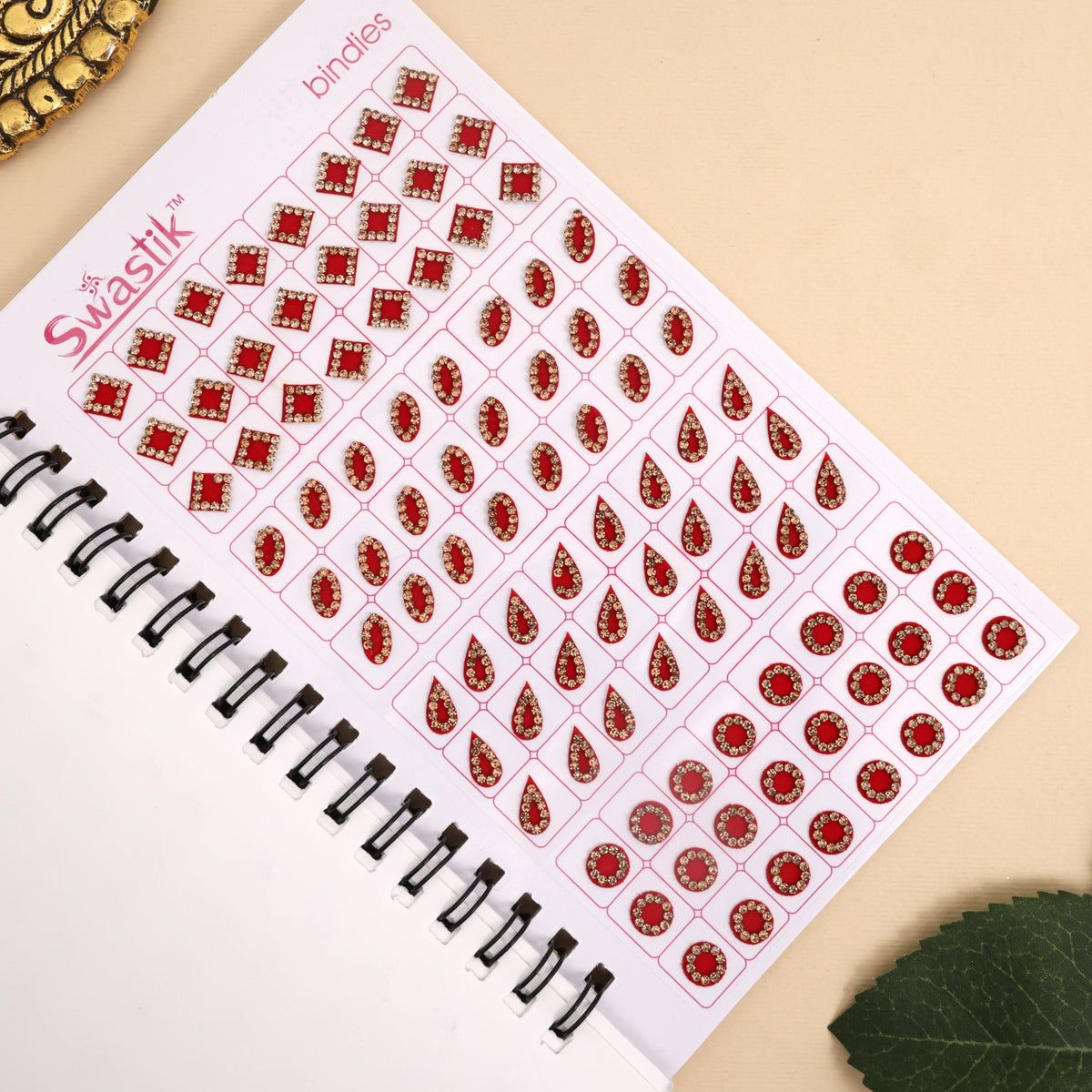 Stonework Premium Multicolour Shapes Bindi Book