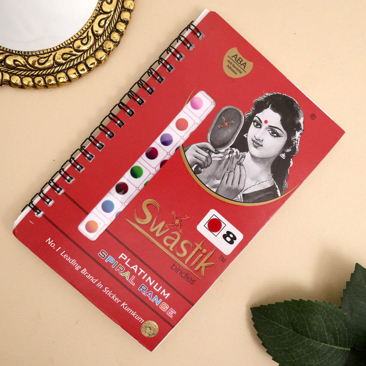 Premium Round Double Shade Multicolour Bindi Book