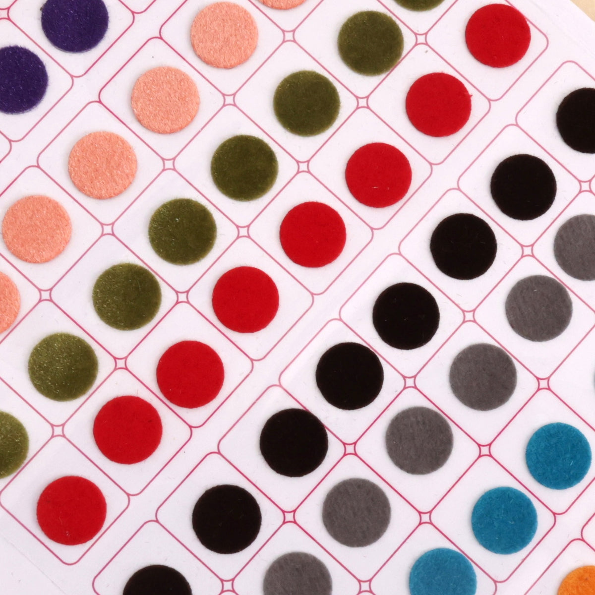 Premium Round Double Shade Multicolour Bindi Book