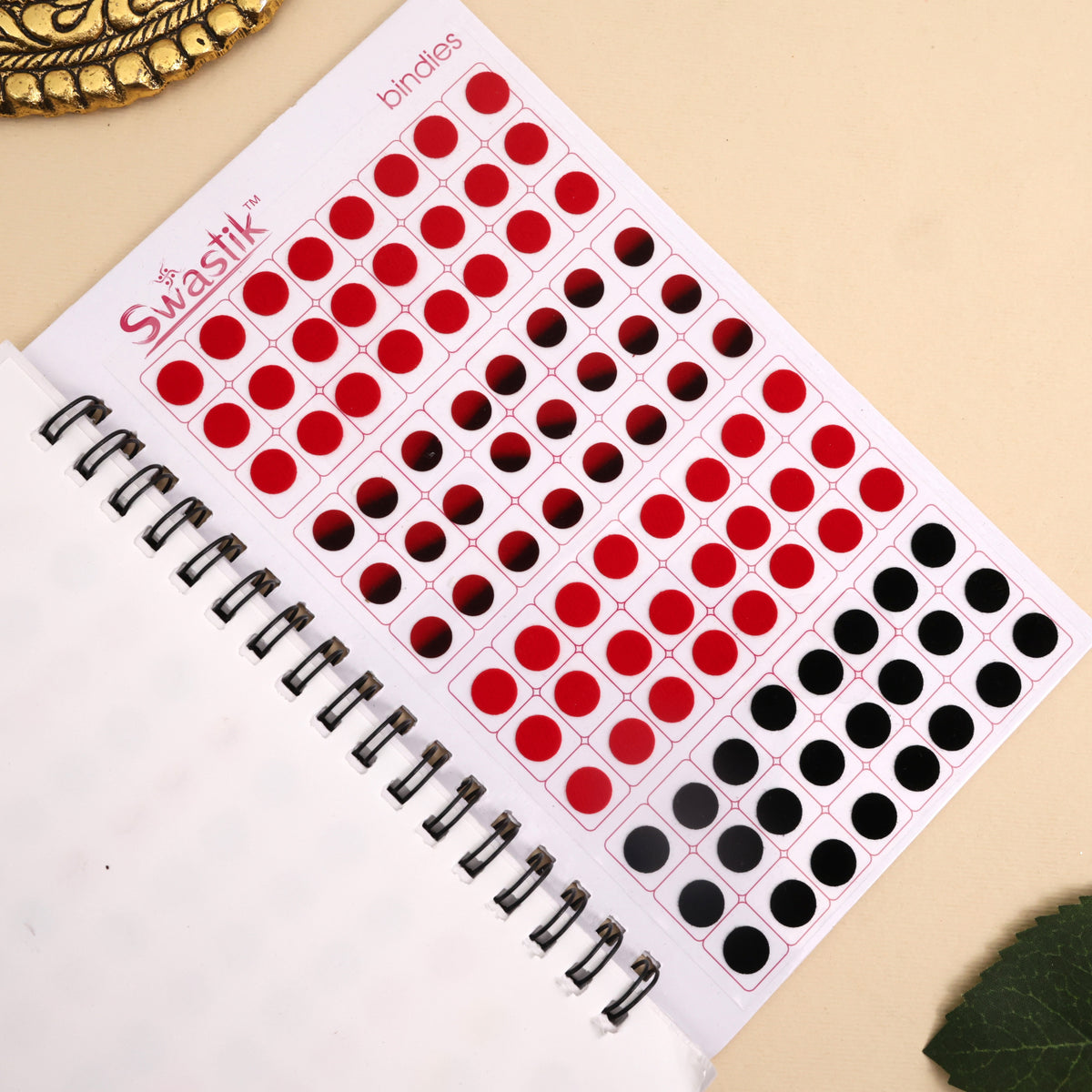 Premium Round Double Shade Multicolour Bindi Book
