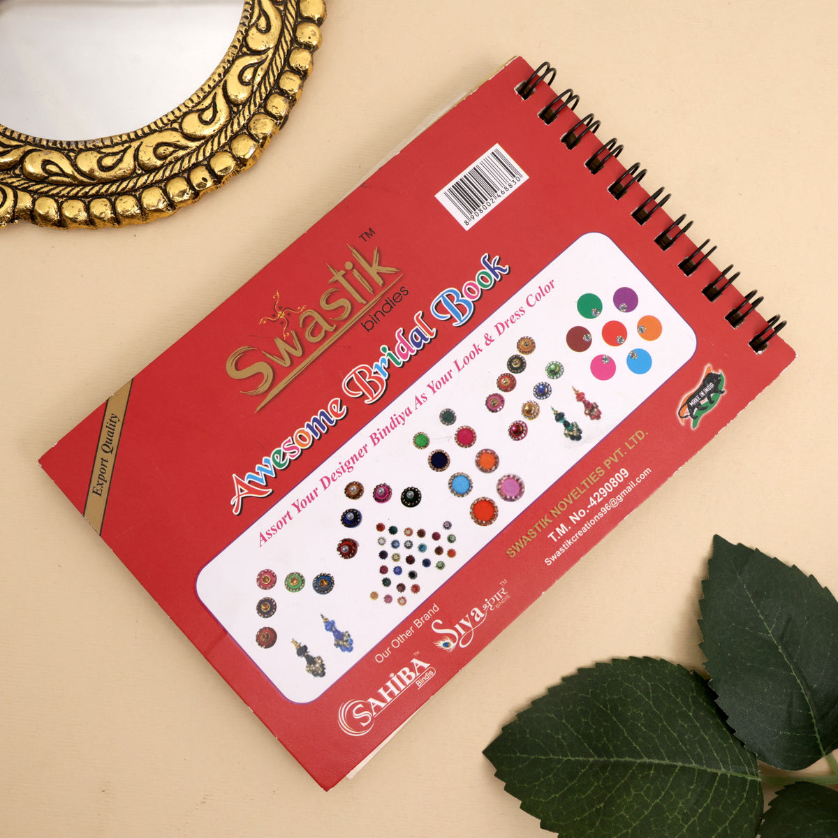 Stone Work Premium Fancy Multicolour Bindi Book