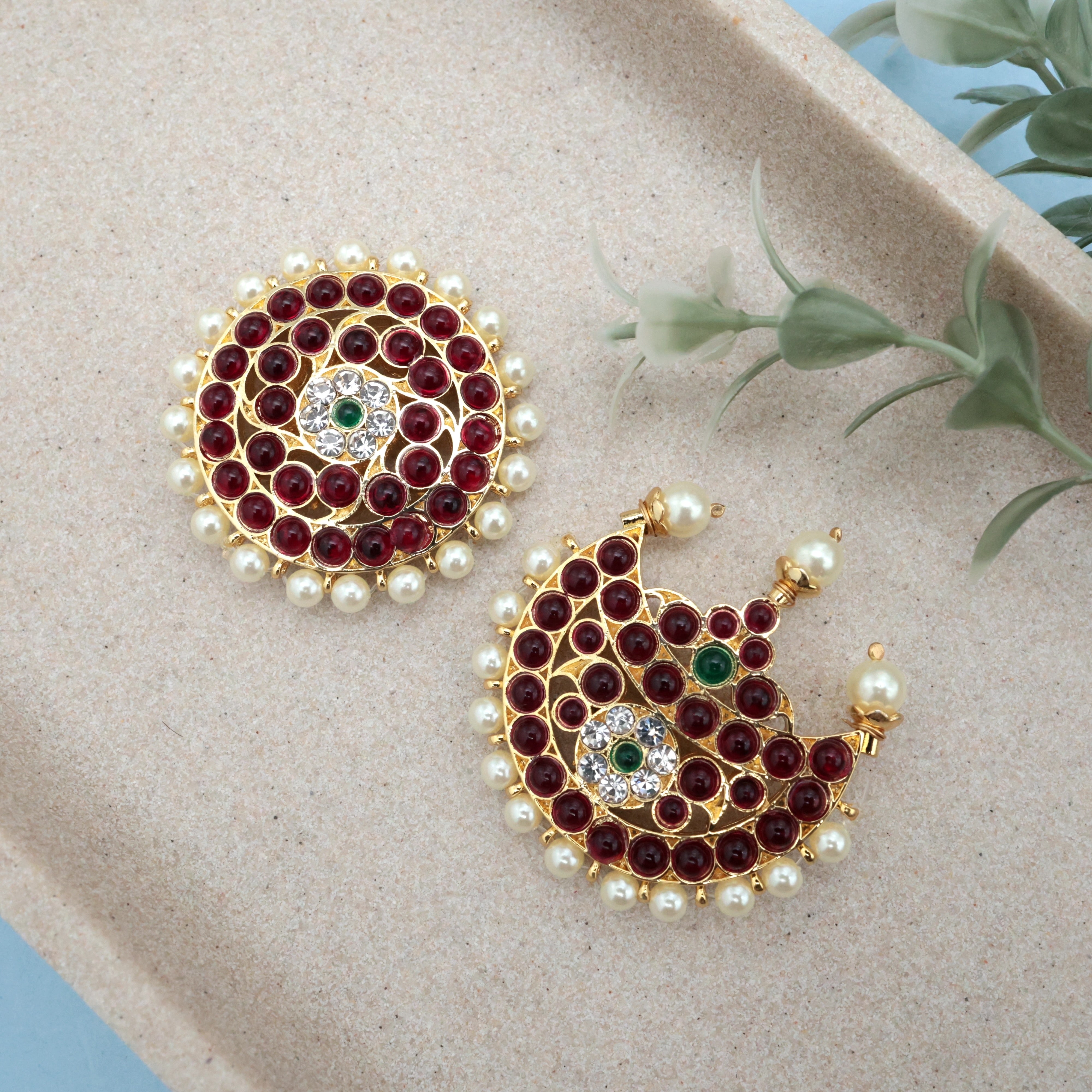 Traditional Real Kemp Suryan Chandran Jada Billais - Sun Moon Hair Jada Billas