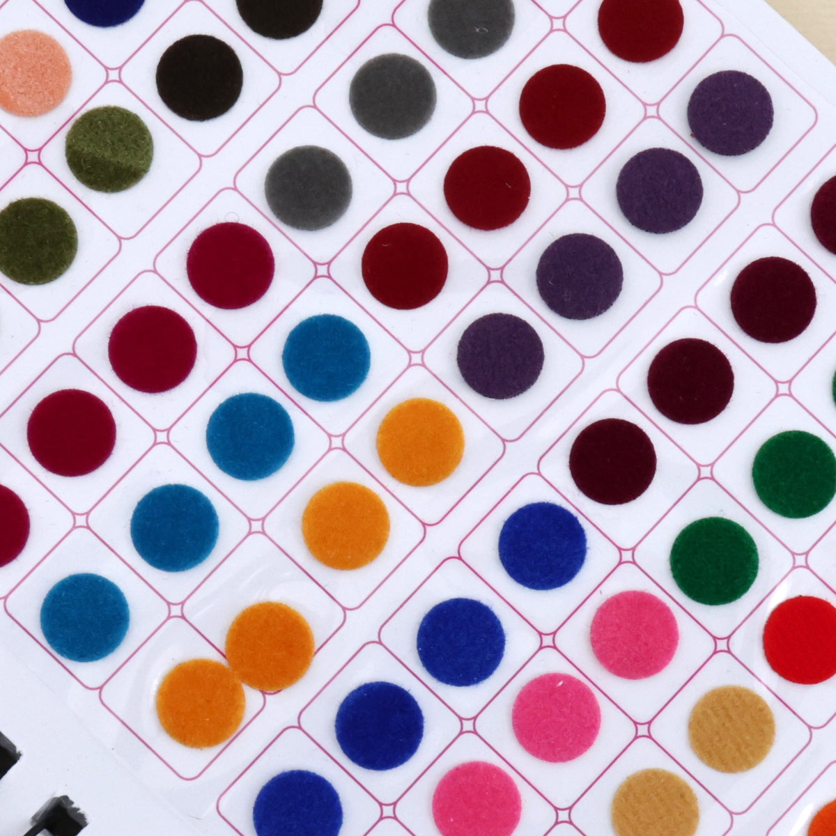 Multicolour Plain Round Premium Bindi Book