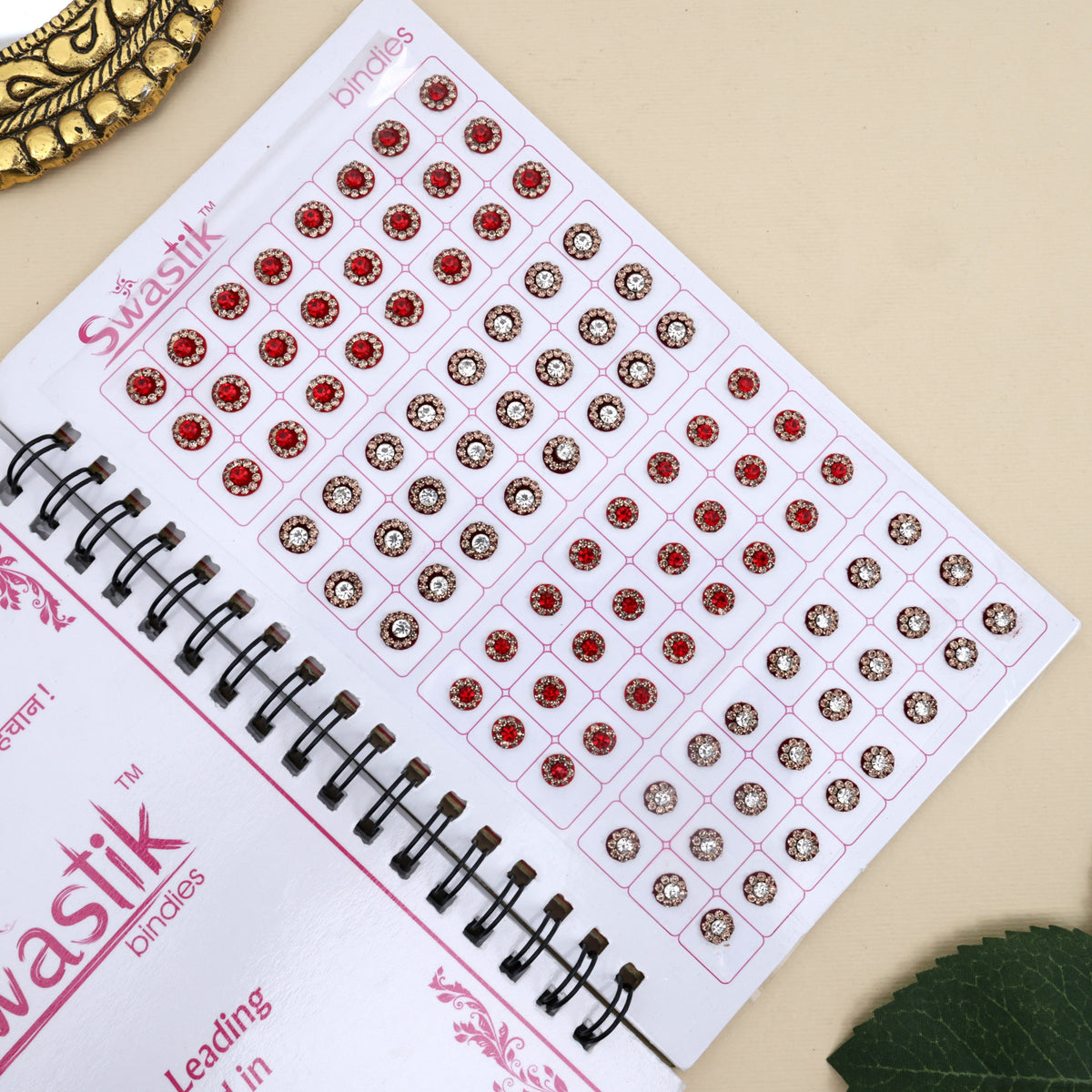 All In One Premium Stone Work Bridal Bindi Book - 480 Bindis