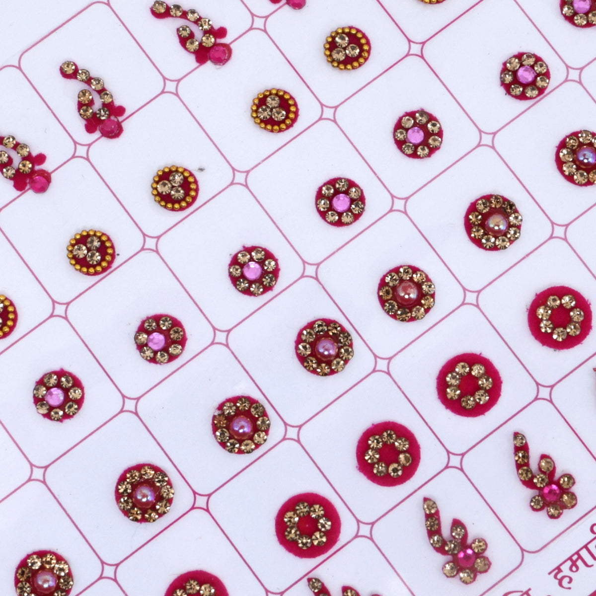 Premium Stone Work Fancy Bridal Bindi Book
