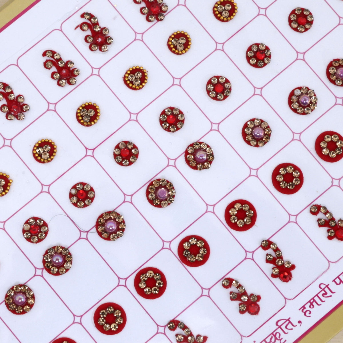 Premium Stone Work Fancy Bridal Bindi Book
