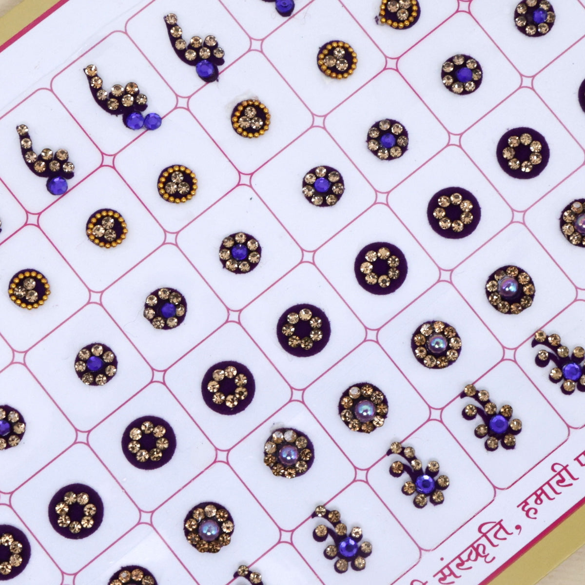 Premium Stone Work Fancy Bridal Bindi Book