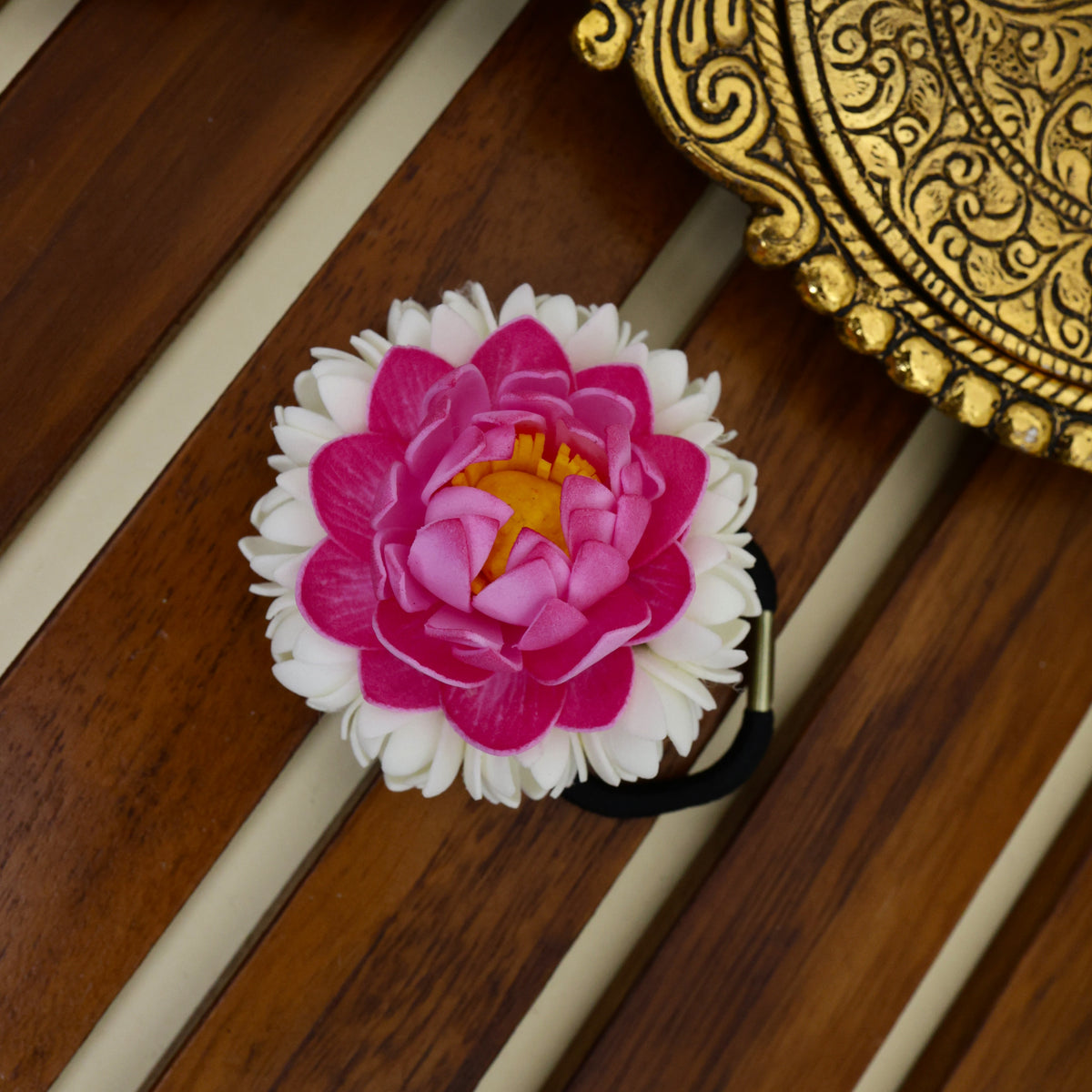 Handmade Foam Lotus Bloomed Jasmine Hair Band