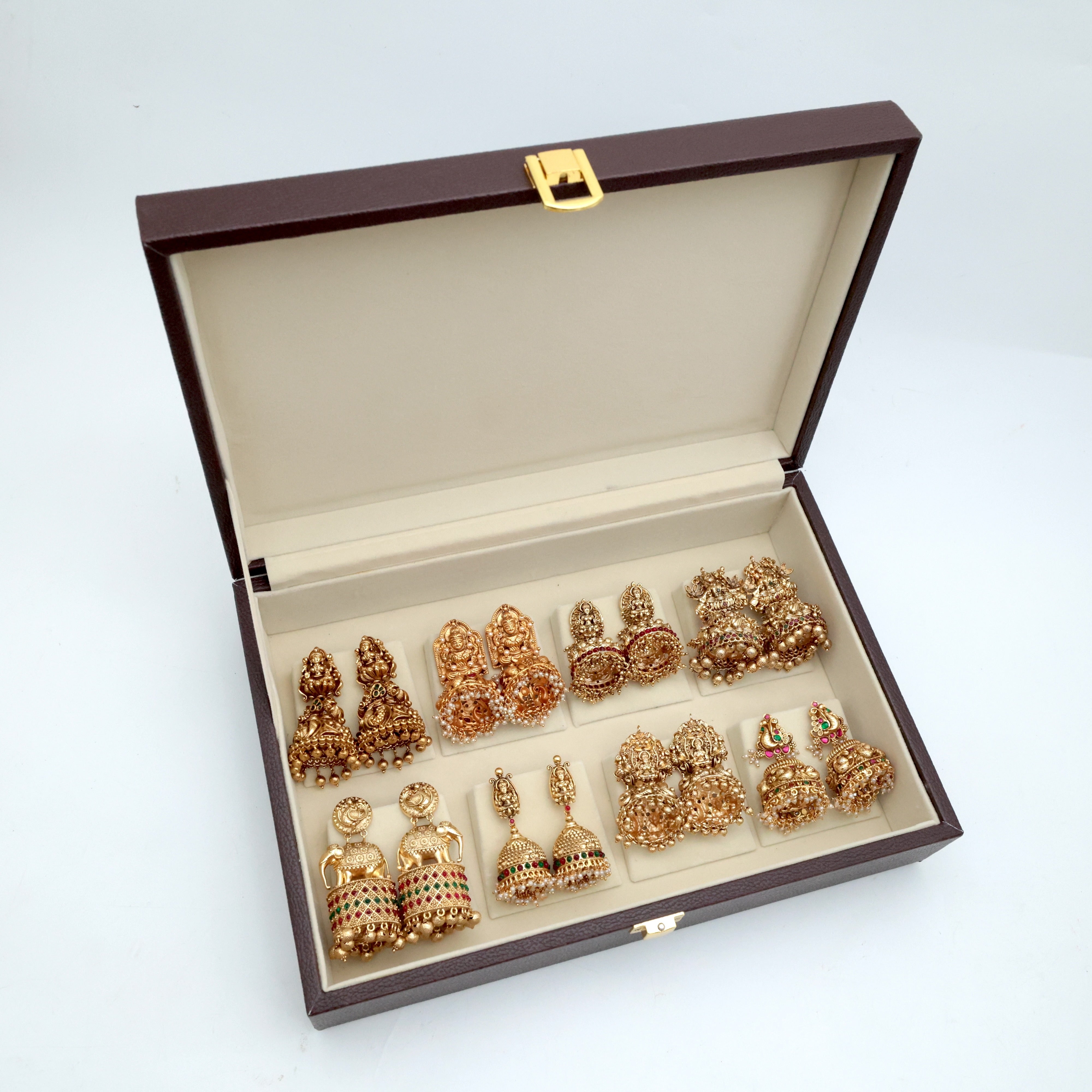 Big Earrings Storage Organiser - 8 Earrings Slots - Best Return Gift Option For Ladies