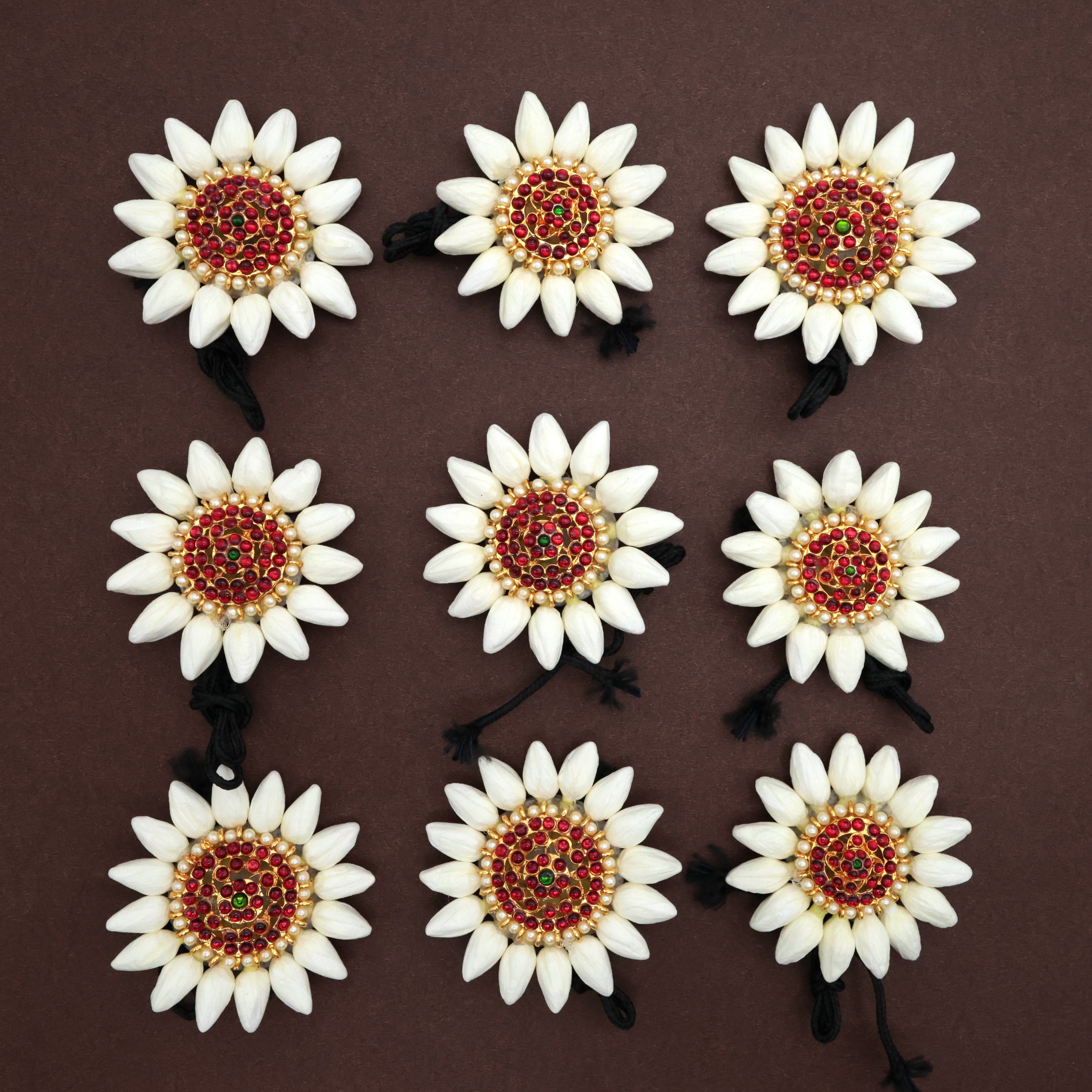 Real Look Jasmine Kemp Round Set of 9 Traditional Jada Billais