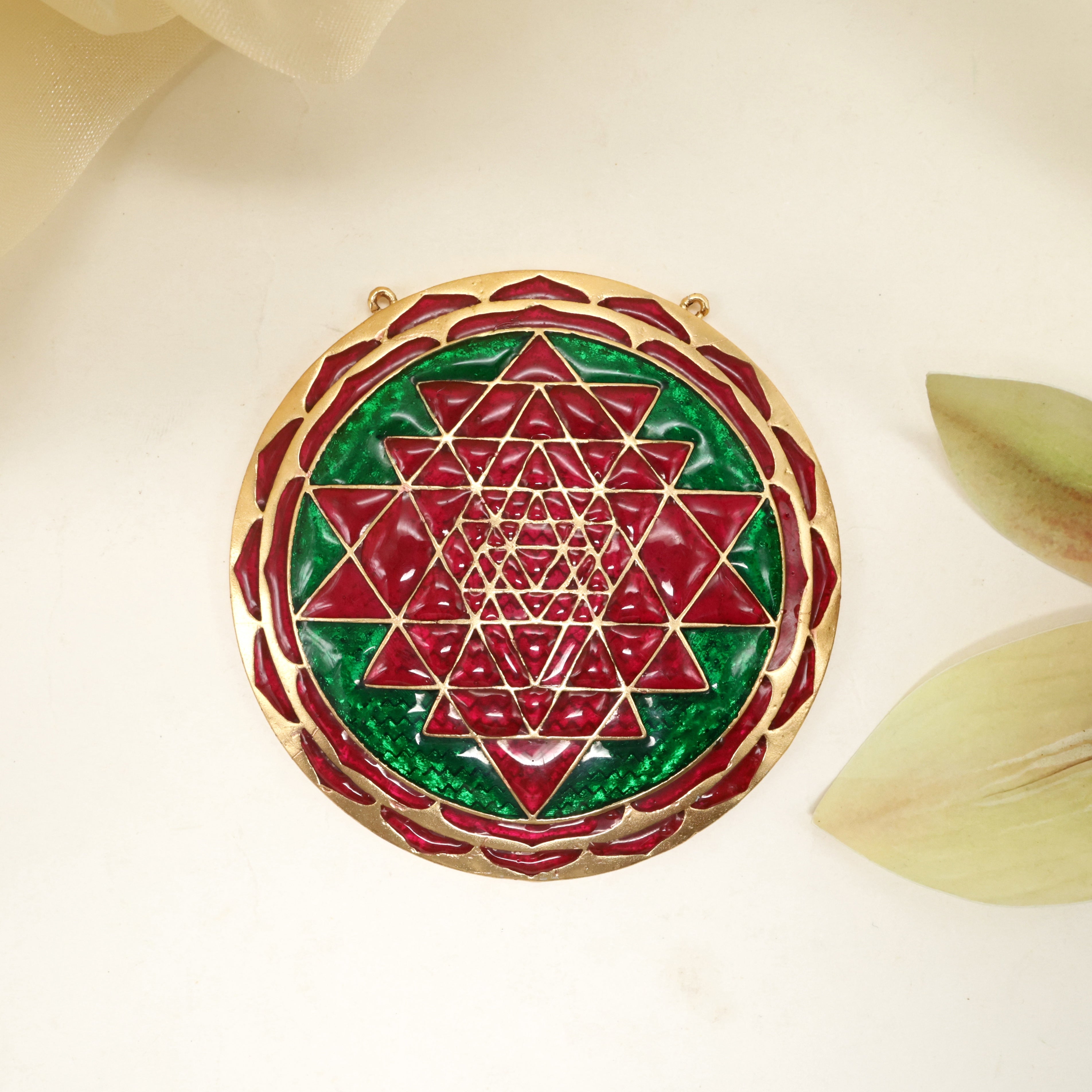 Premium Antique Divine Sri Chakram Pendant