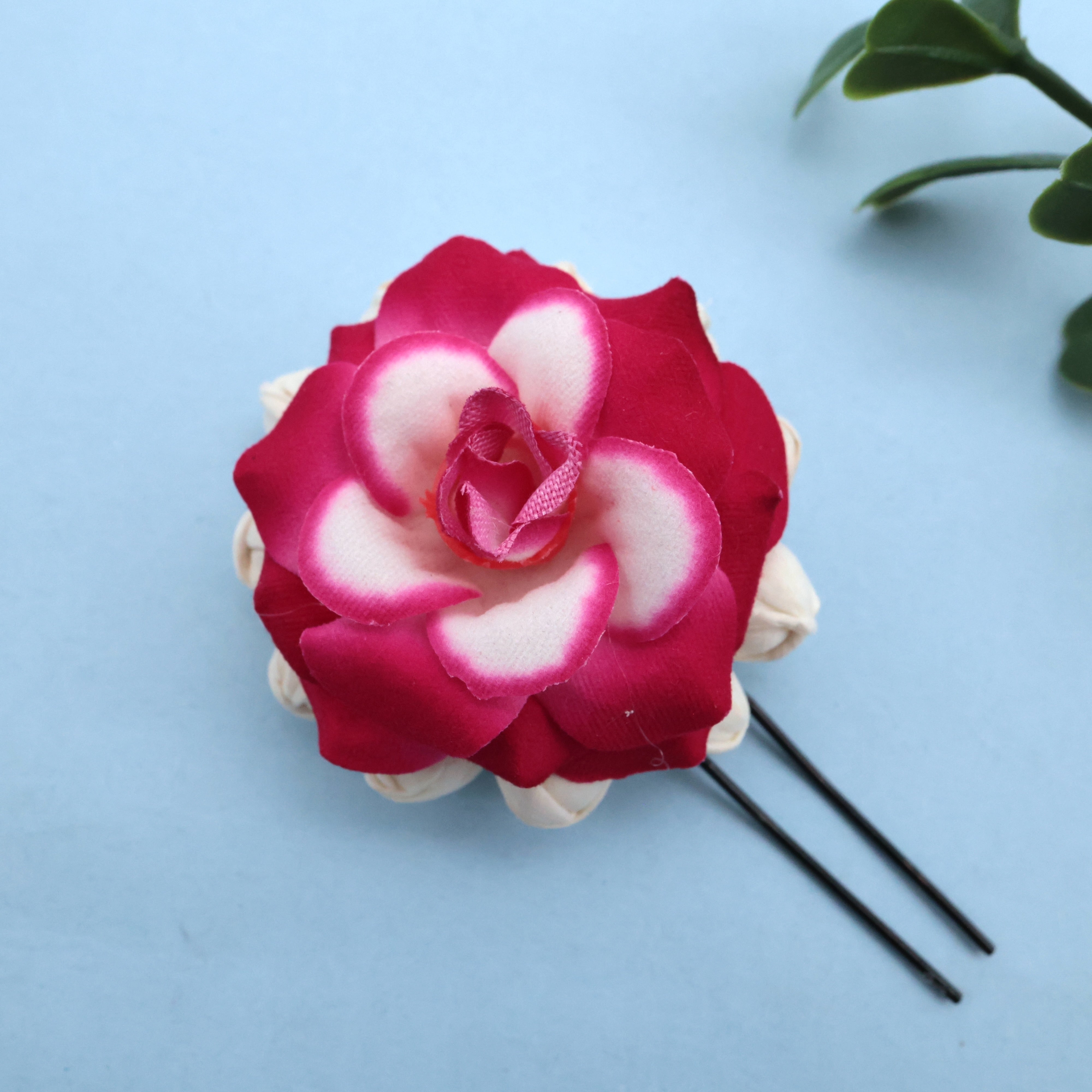 Pack of 9 Handmade Jasmine Rose U Pins