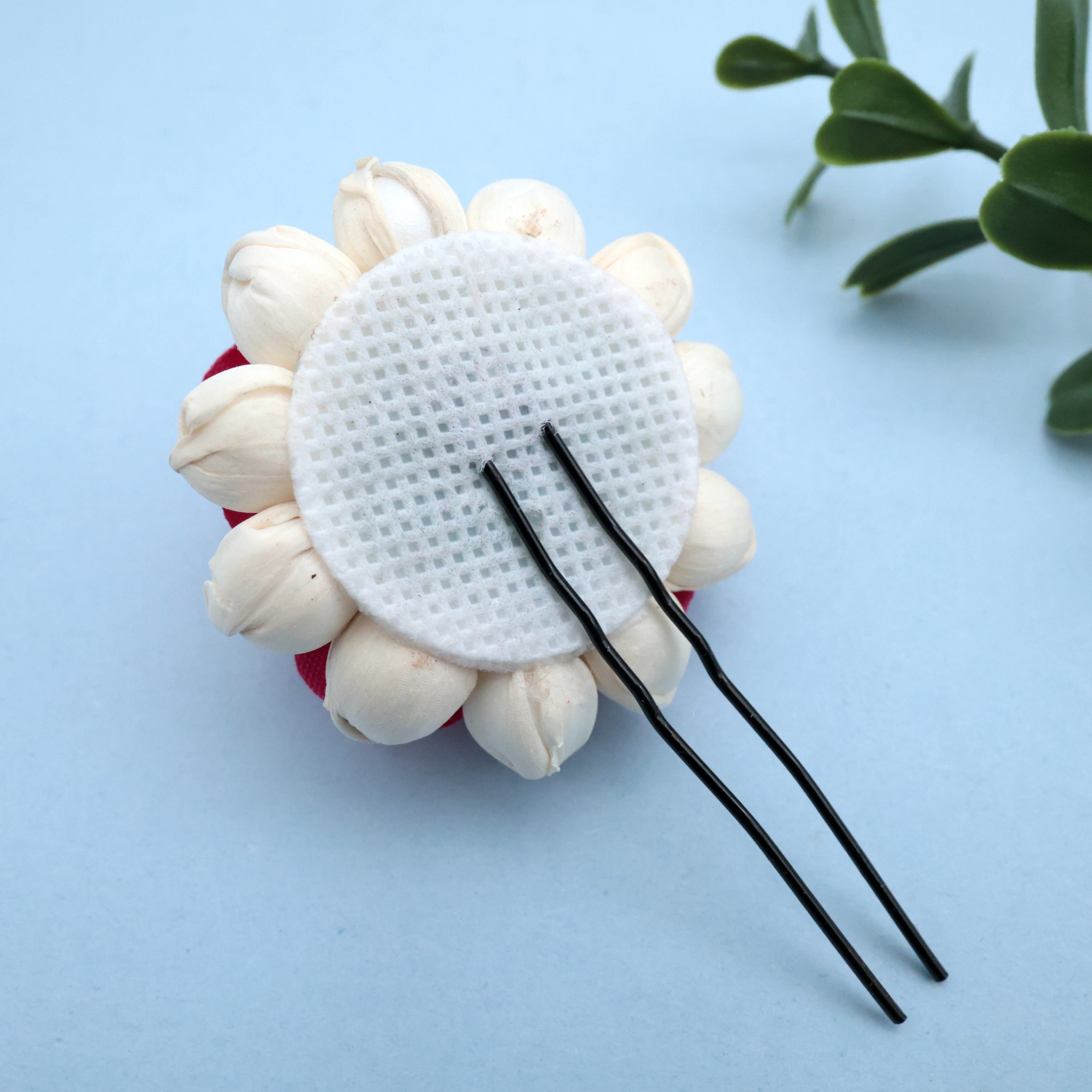 Pack of 9 Handmade Jasmine Rose U Pins