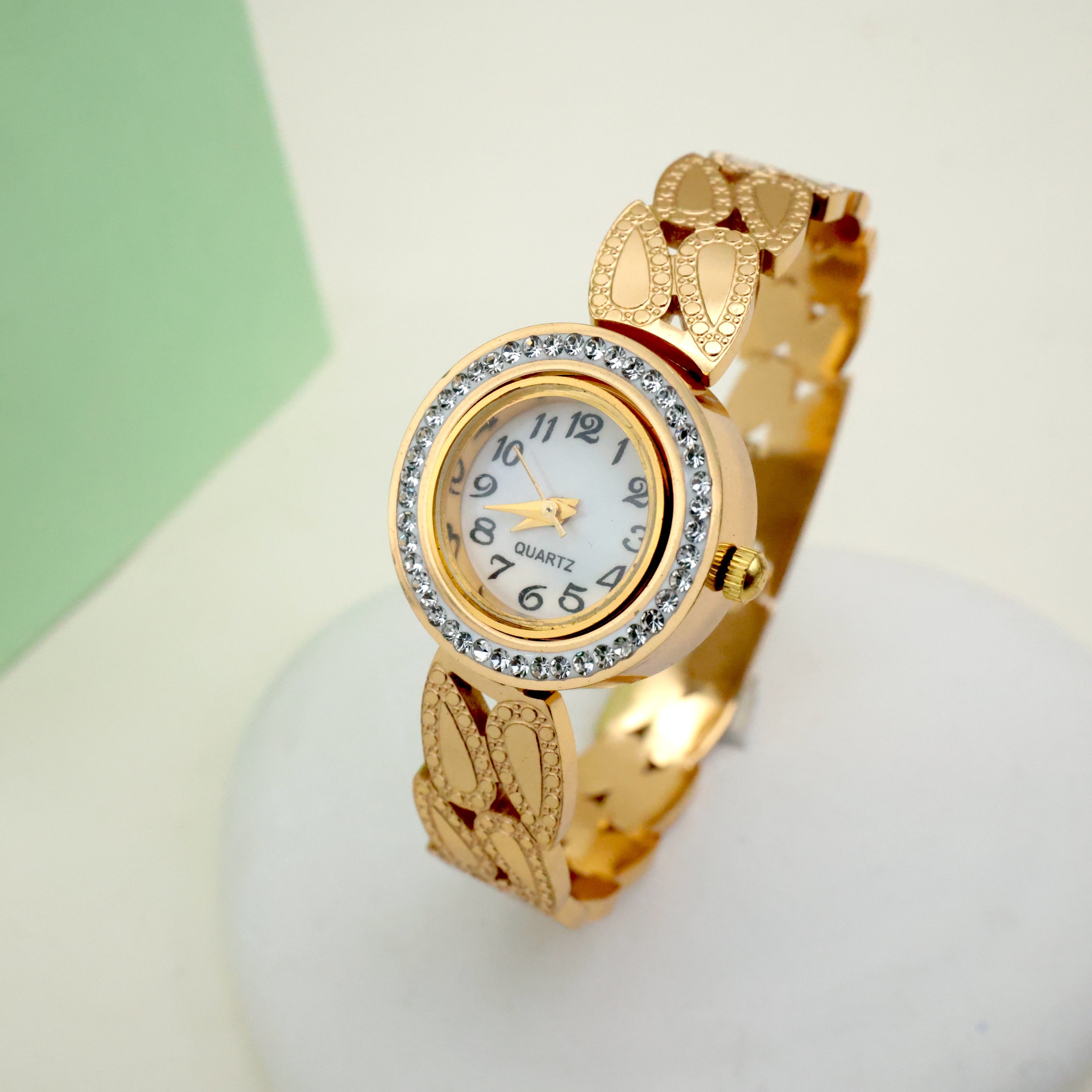 Premium Anti-Tarnish Openable Kada Bracelet Watch - BW0013