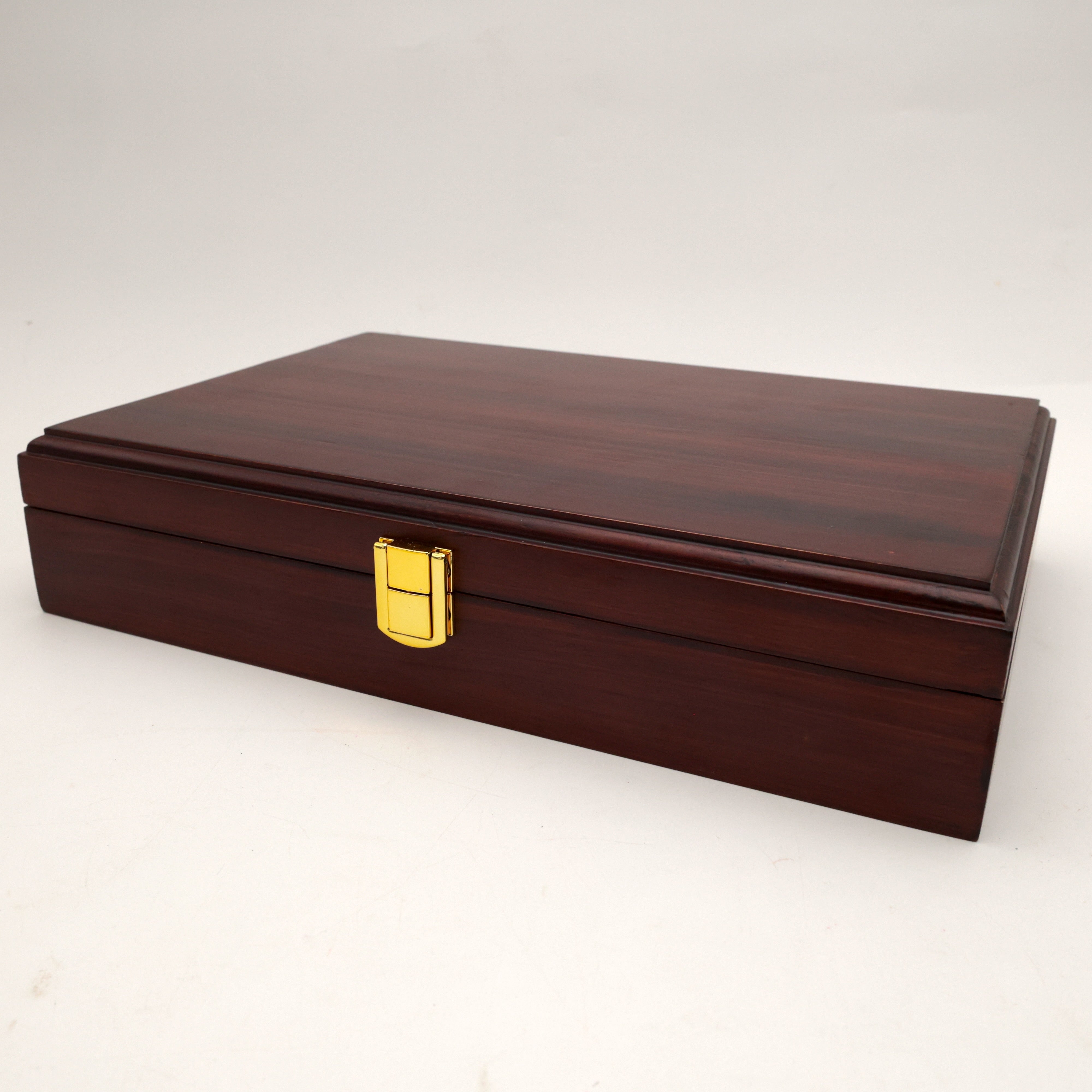 Teak Wood 20 Slots Earrings Organiser