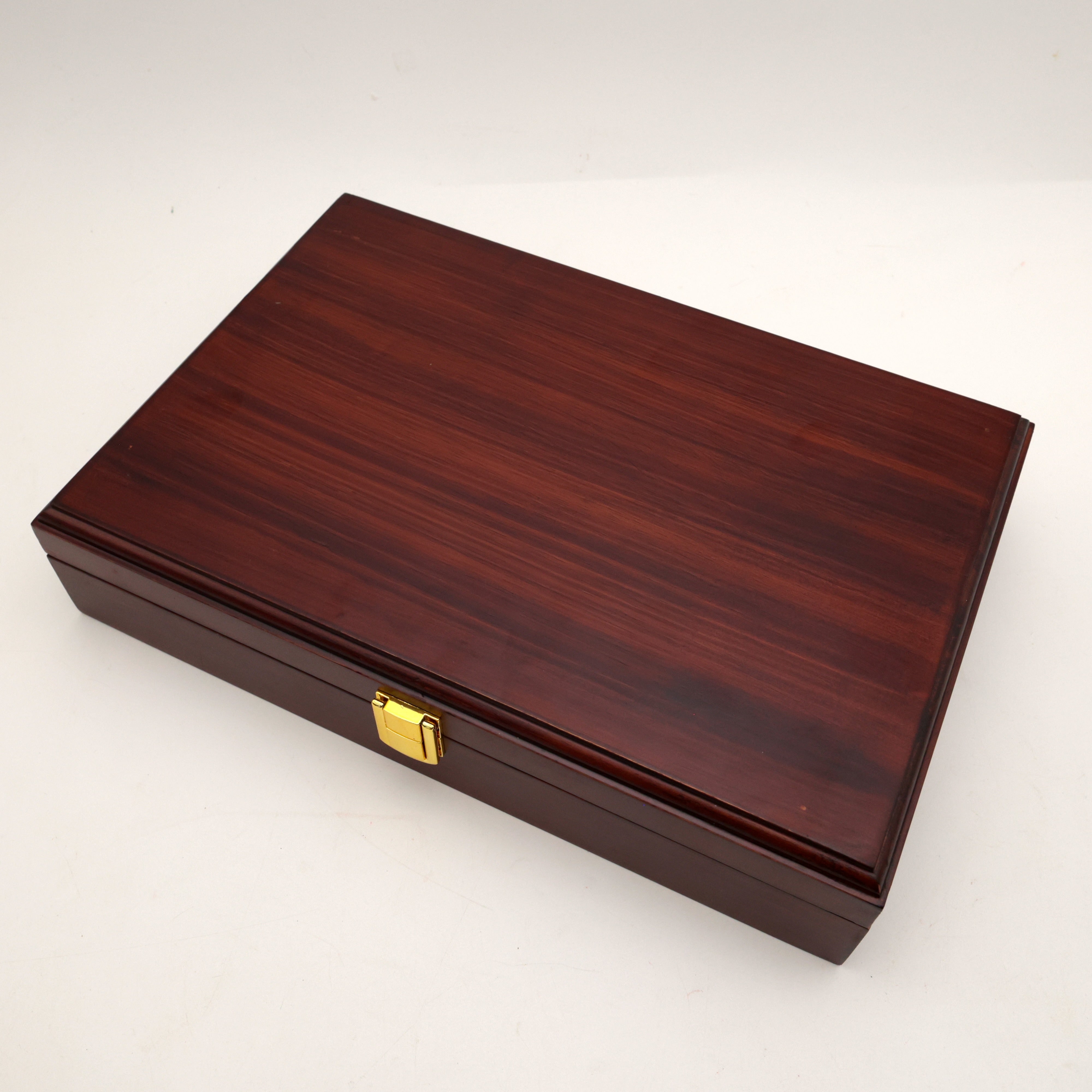 Teak Wood 20 Slots Earrings Organiser