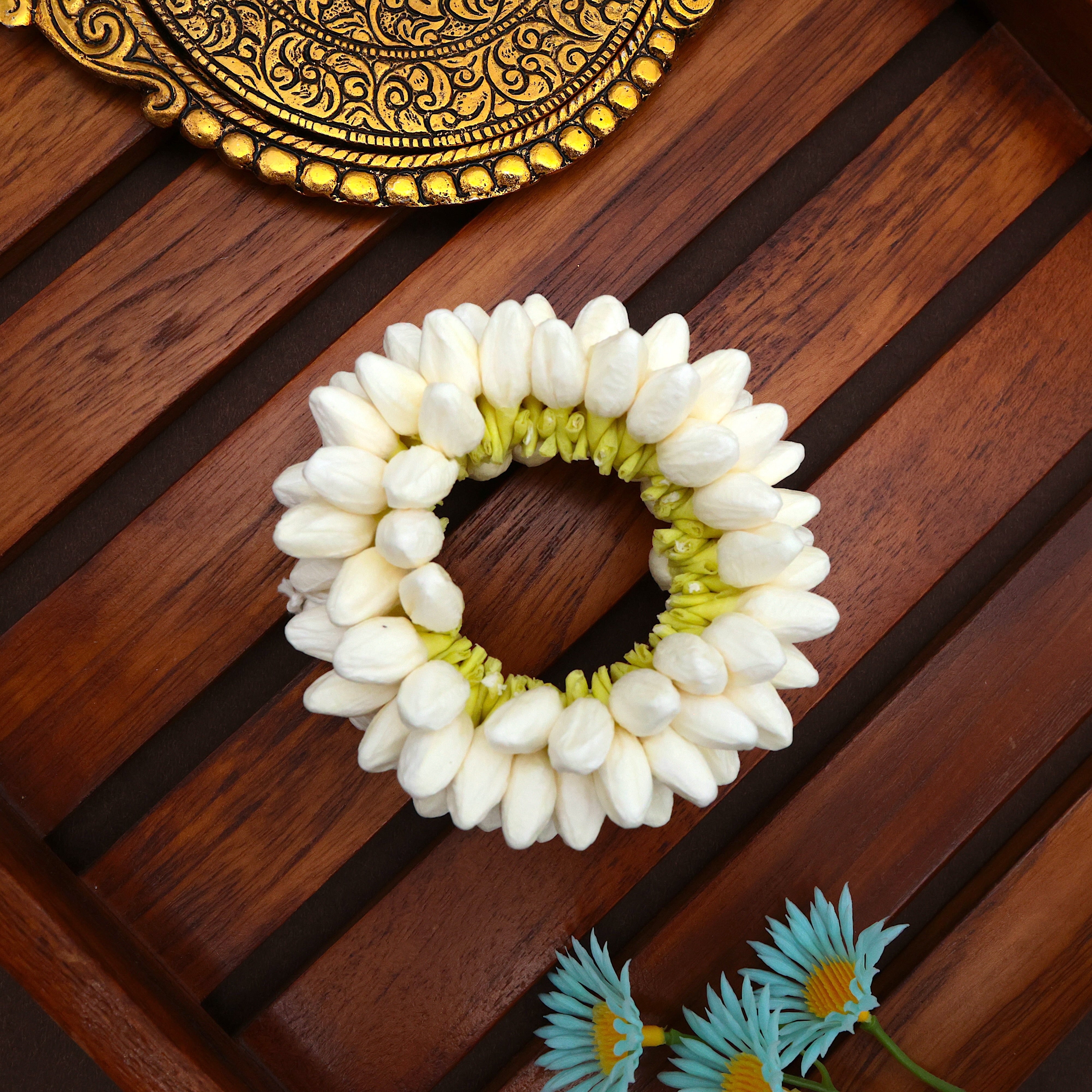 Real Look Jasmine Traditional Jasmine Chendu/Jasmine Ring - Big Size