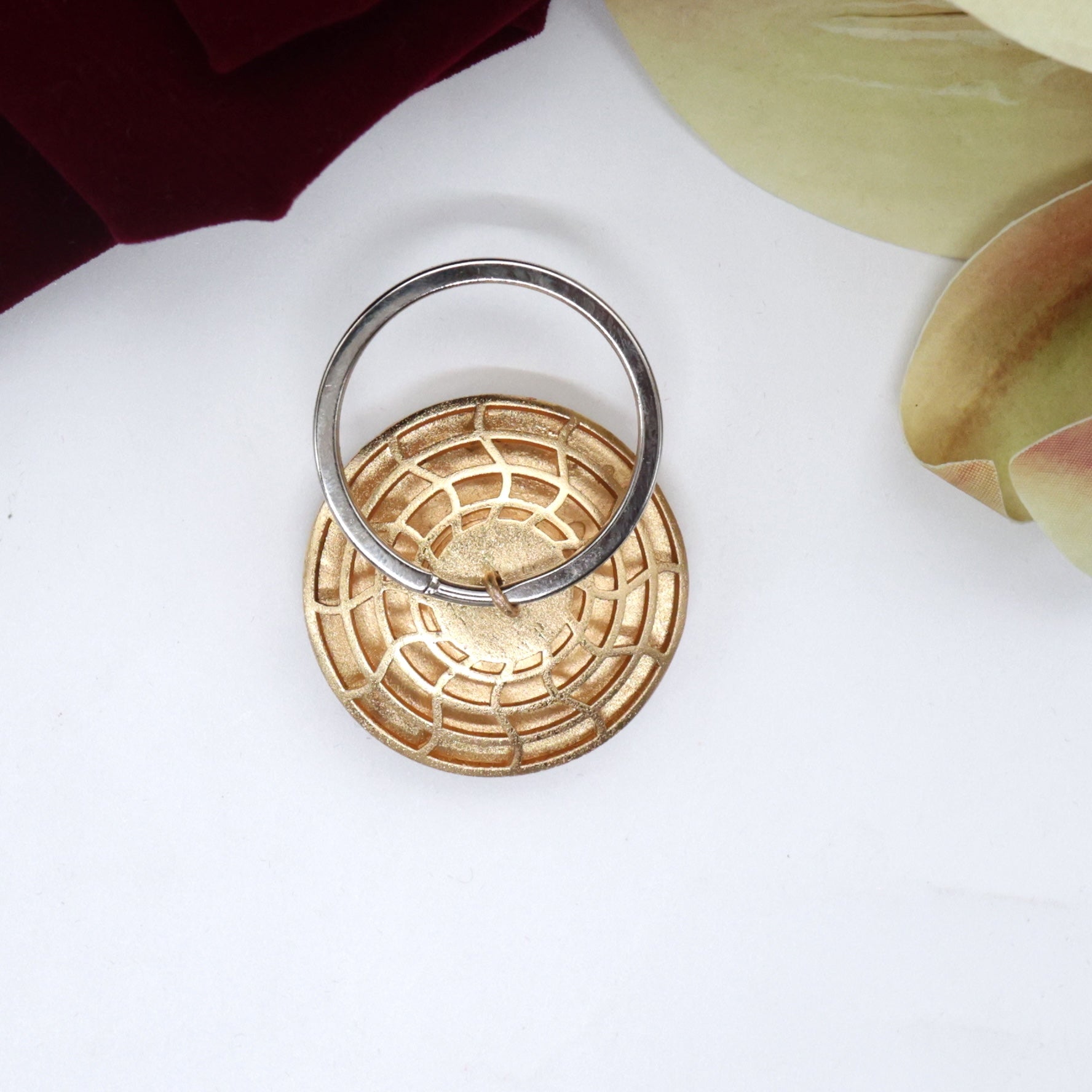 Gold Look Zodiac Signs Magnetic Brooch