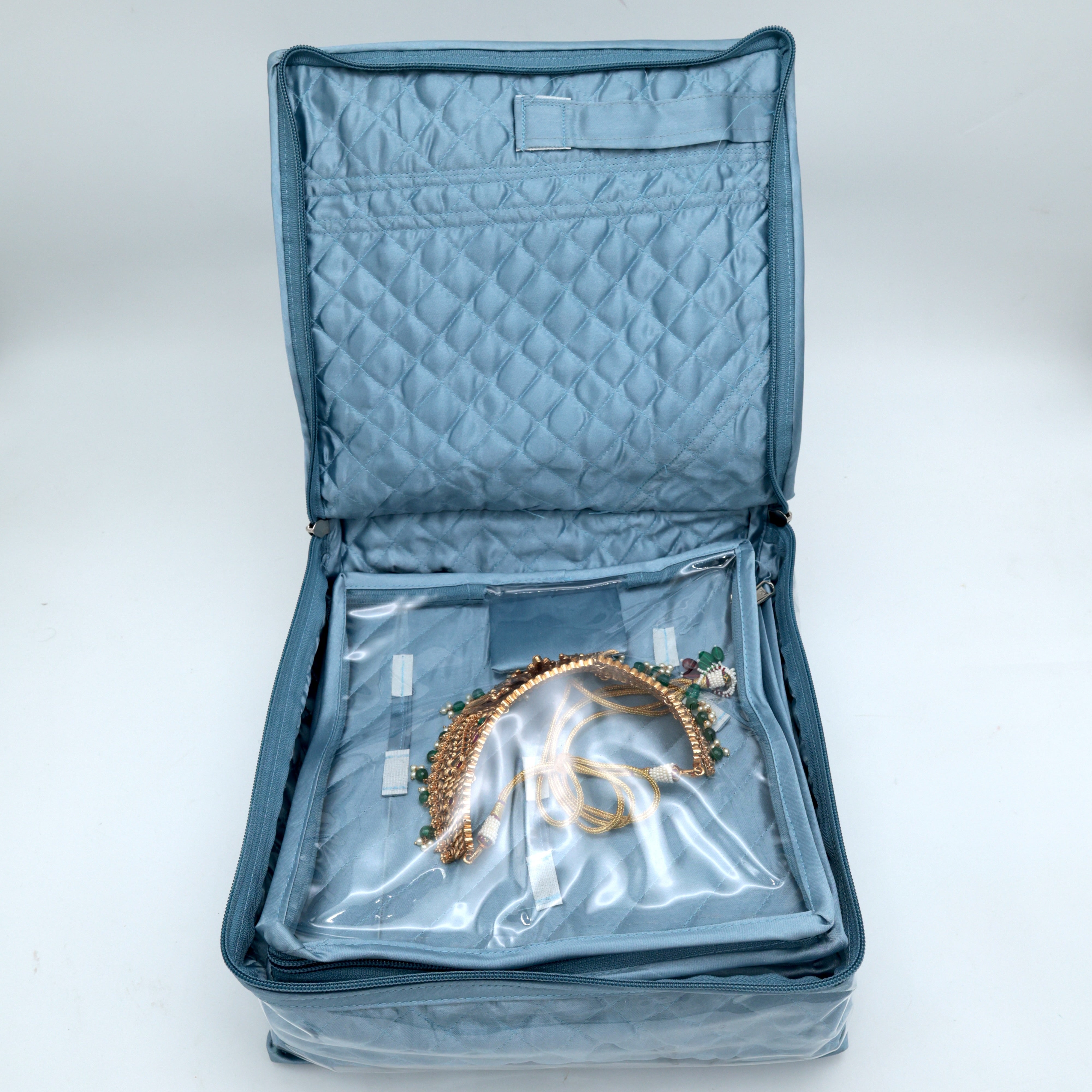 PREMIUM BIG JEWELLERY STORAGE KIT BAG - JEWELLERY STORAGE BAG ORGANISER