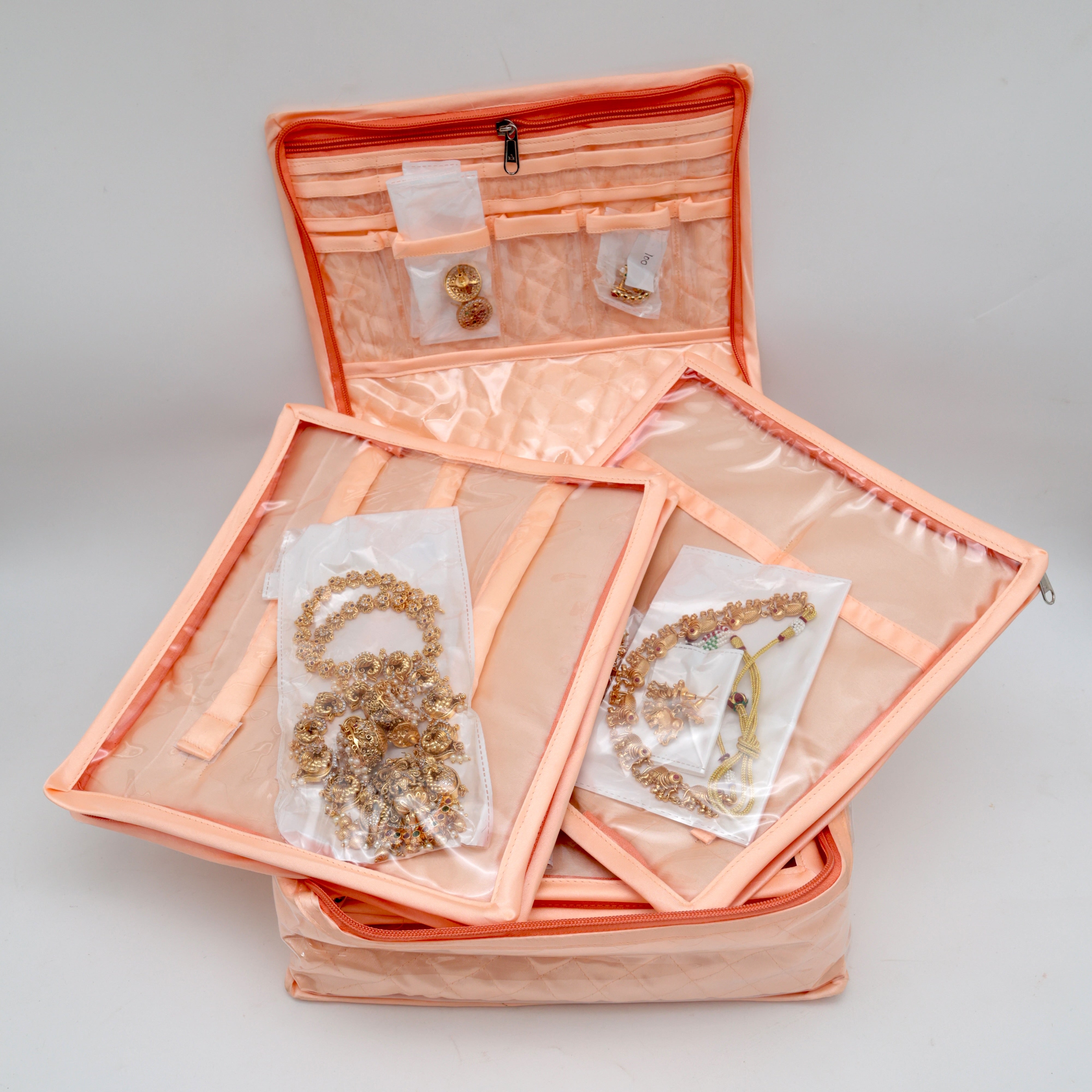 PREMIUM XL JEWELLERY STORAGE KIT BAG - SHAGUN JEWELLERY STORAGE BAG ORGANISER