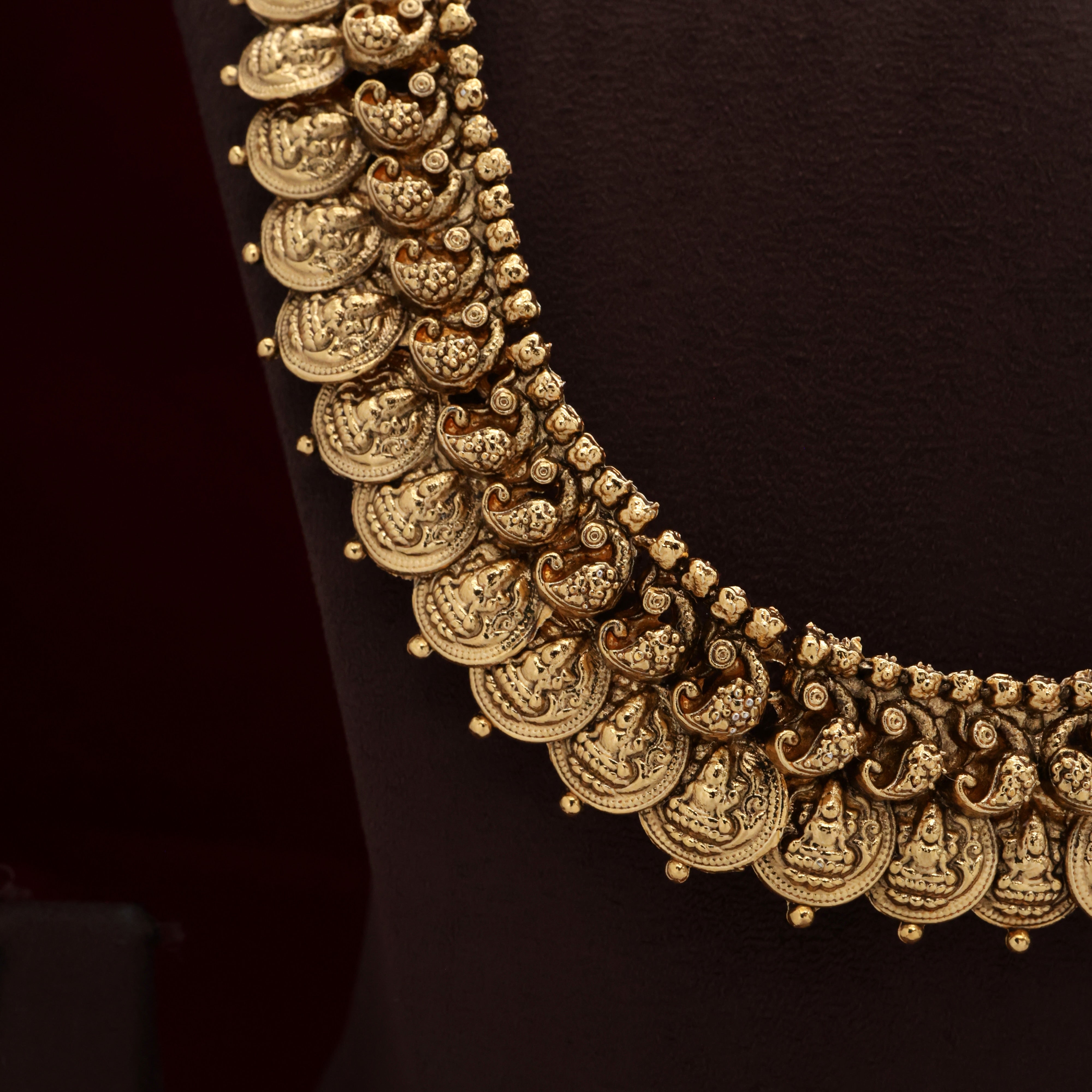 Lakshmi Coin Nagas Bridal Haaram Set