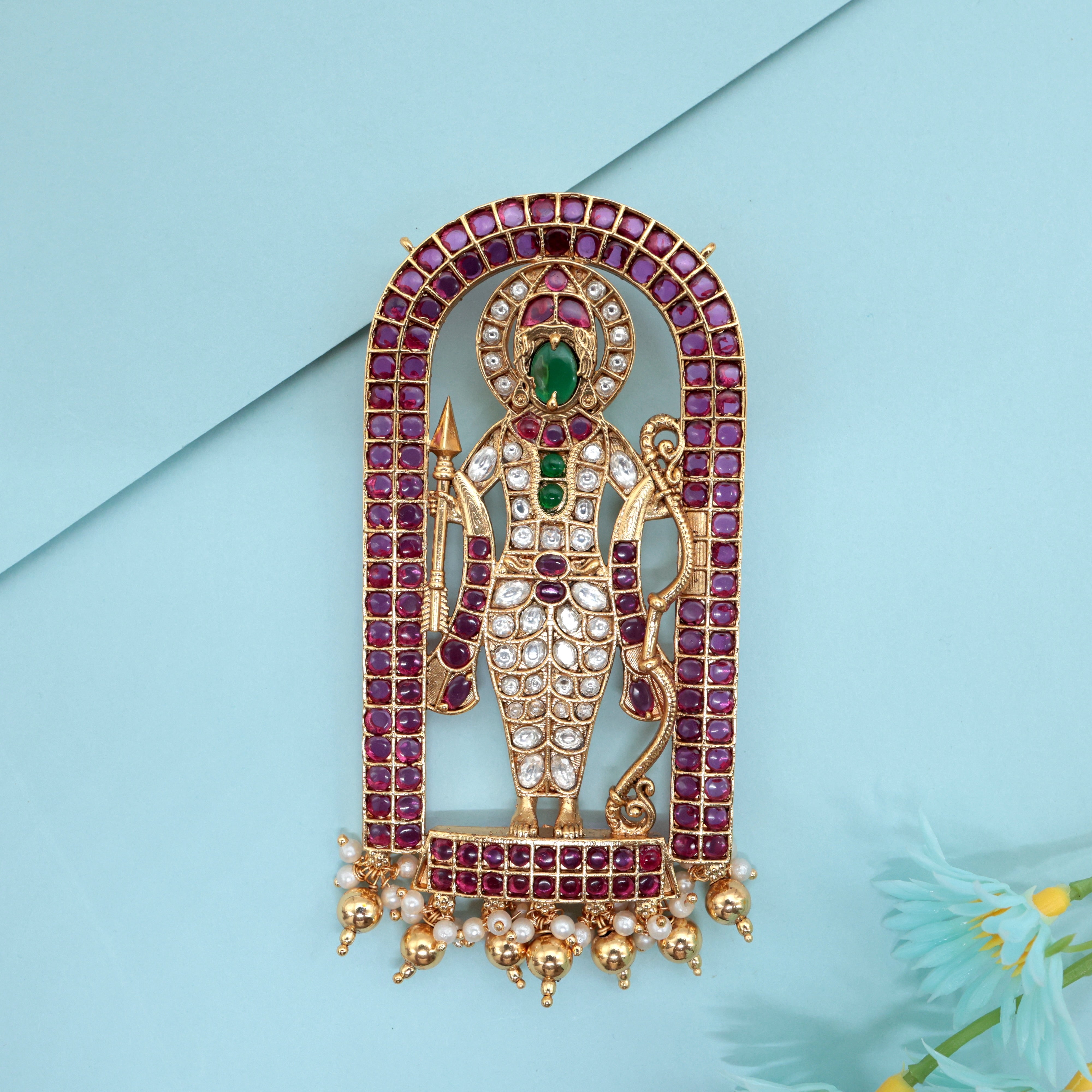 PREMIUM KEMP DIVINE LORD RAM LALLA PENDANT