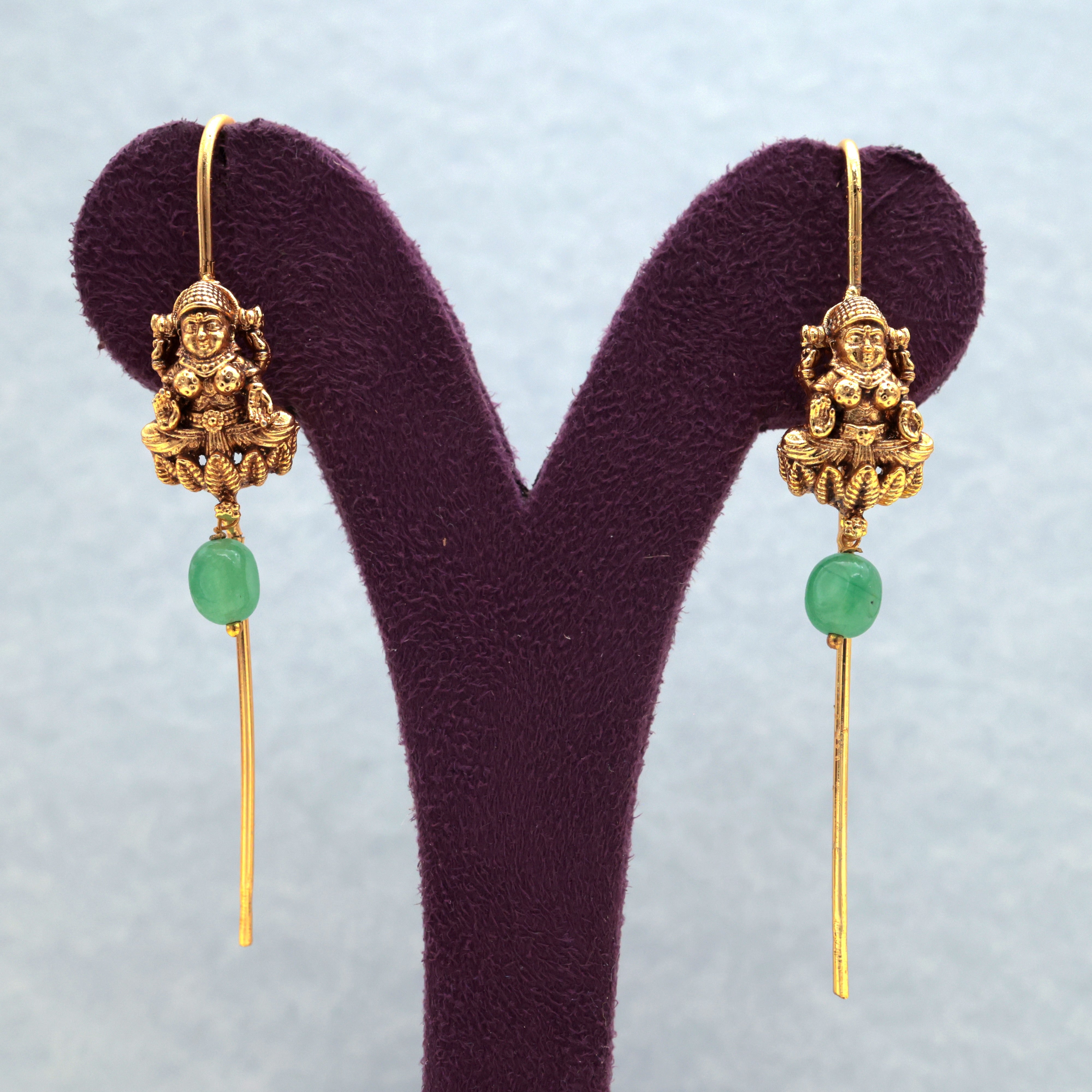 PREMIUM NAGAS LAKSHMI NEEDLE EARCUFF EARRINGS