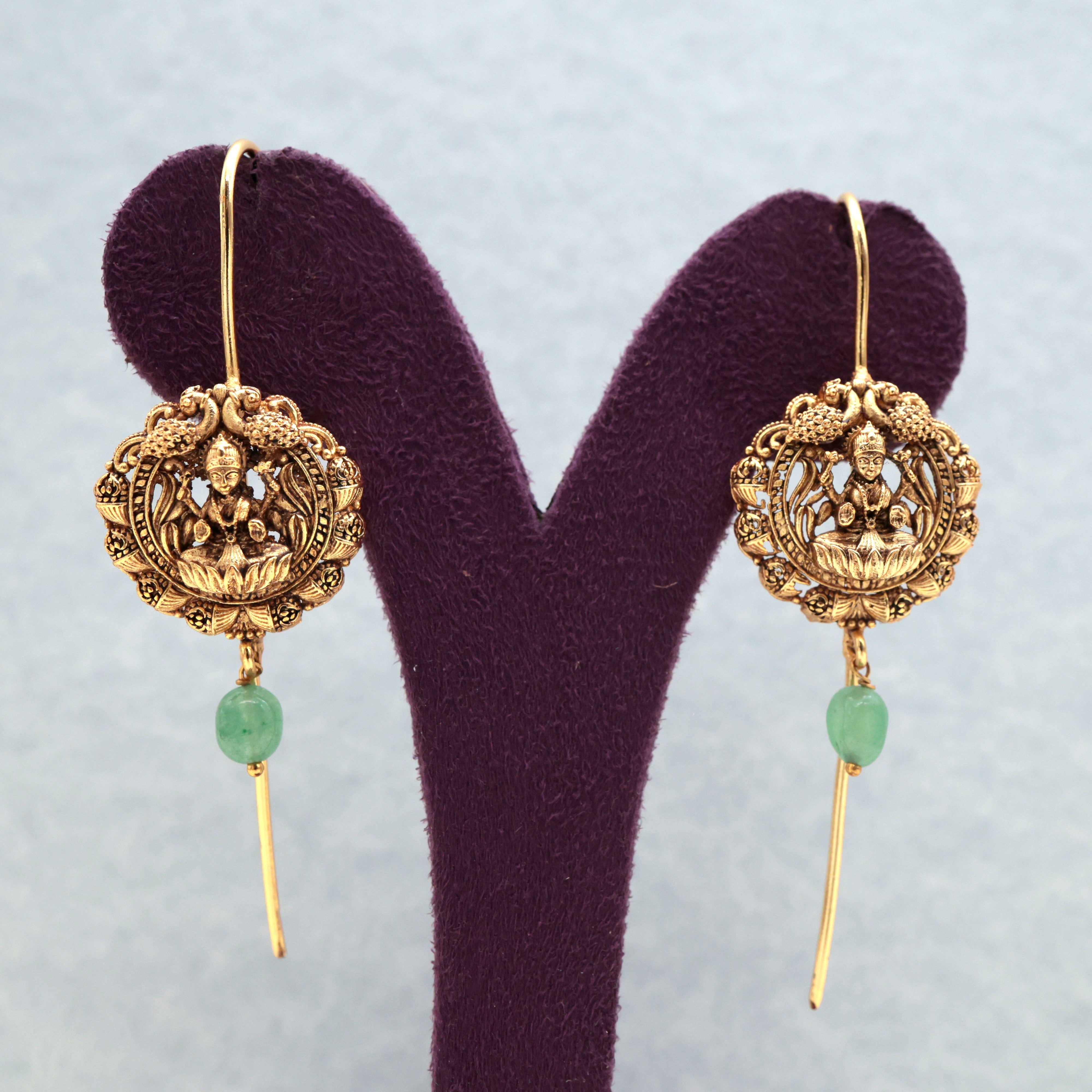 Premium Nagas Lakshmi Needle Earcuff Earrings