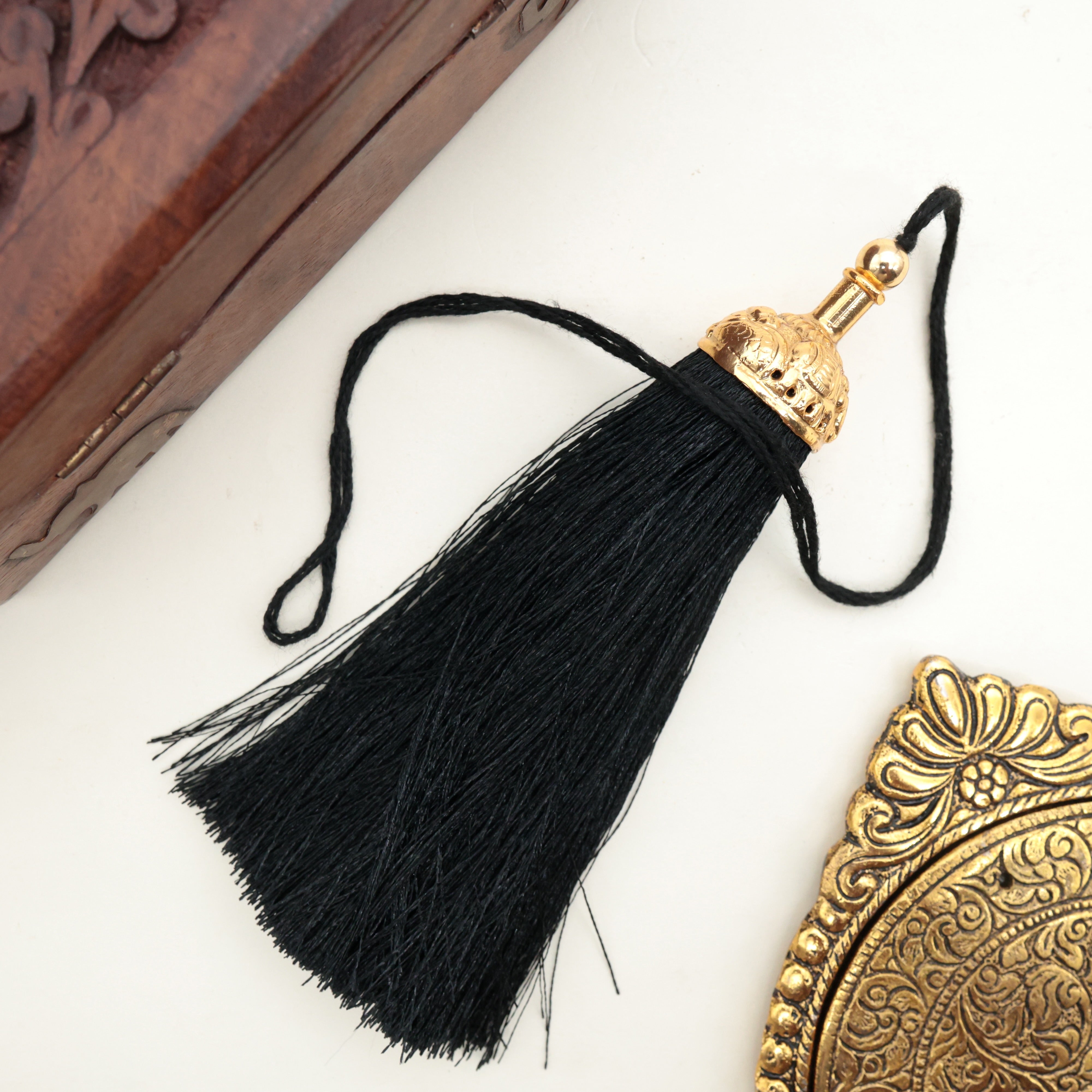 PREMIUM SOUTH INDIAN CONTEMPORARY DESIGN BRIDAL JADA KUNJALAM / JADA KOPPULU HAIR ACCESSORY