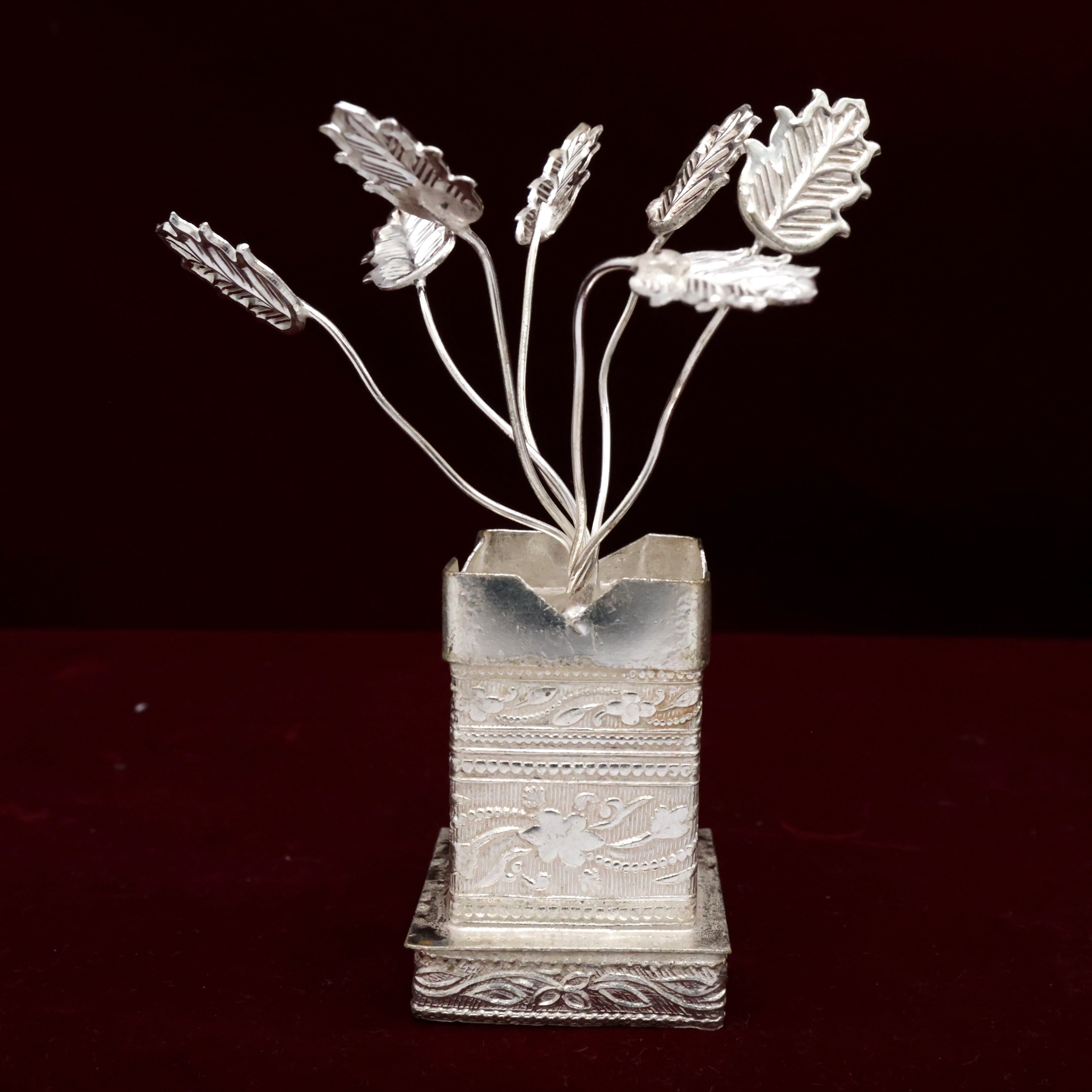 German Silver Tulsi Brindavan - Big