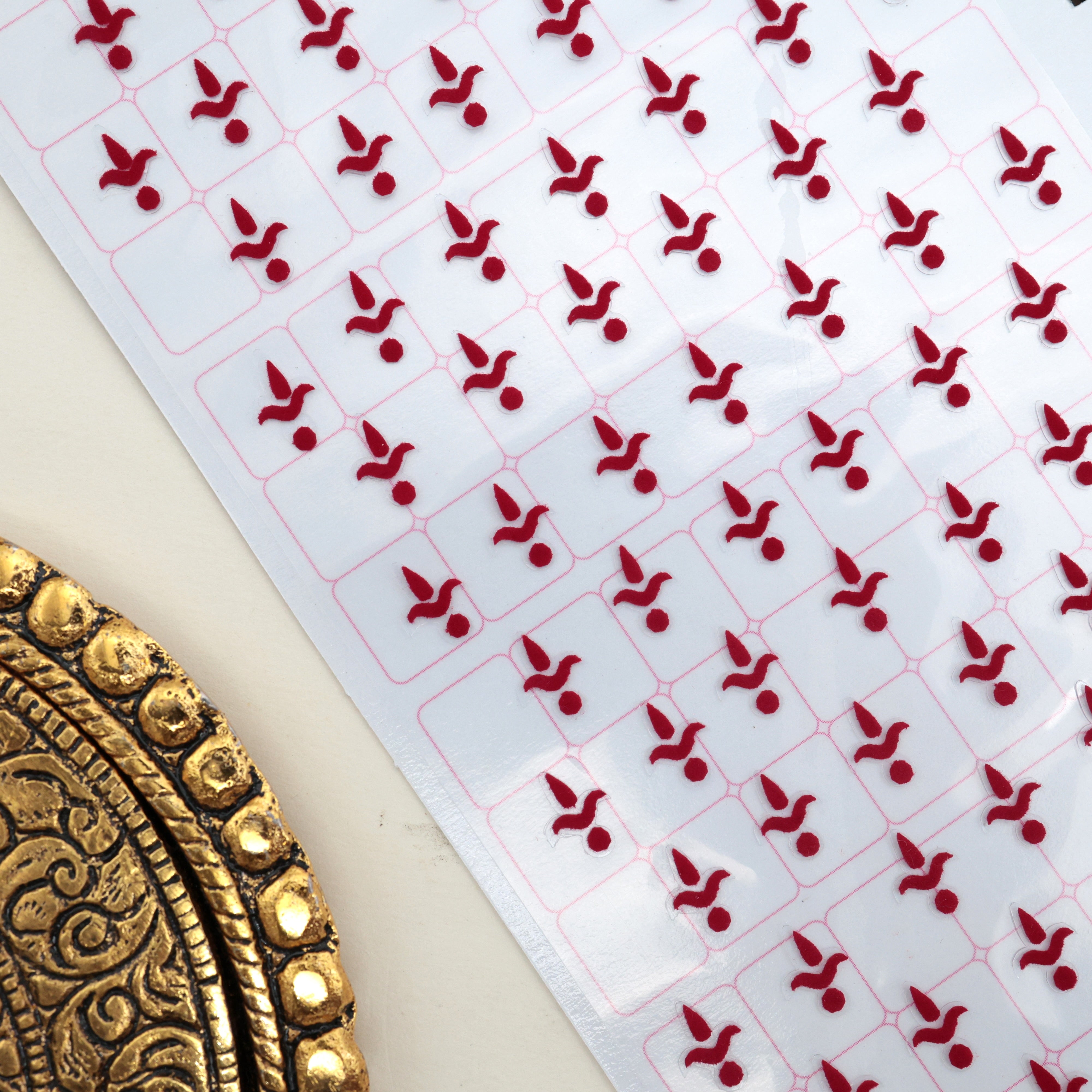 TRADITIONAL TELUGU BRIDAL KALYANAM POTTU - STICKER BINDI BIG BOOK