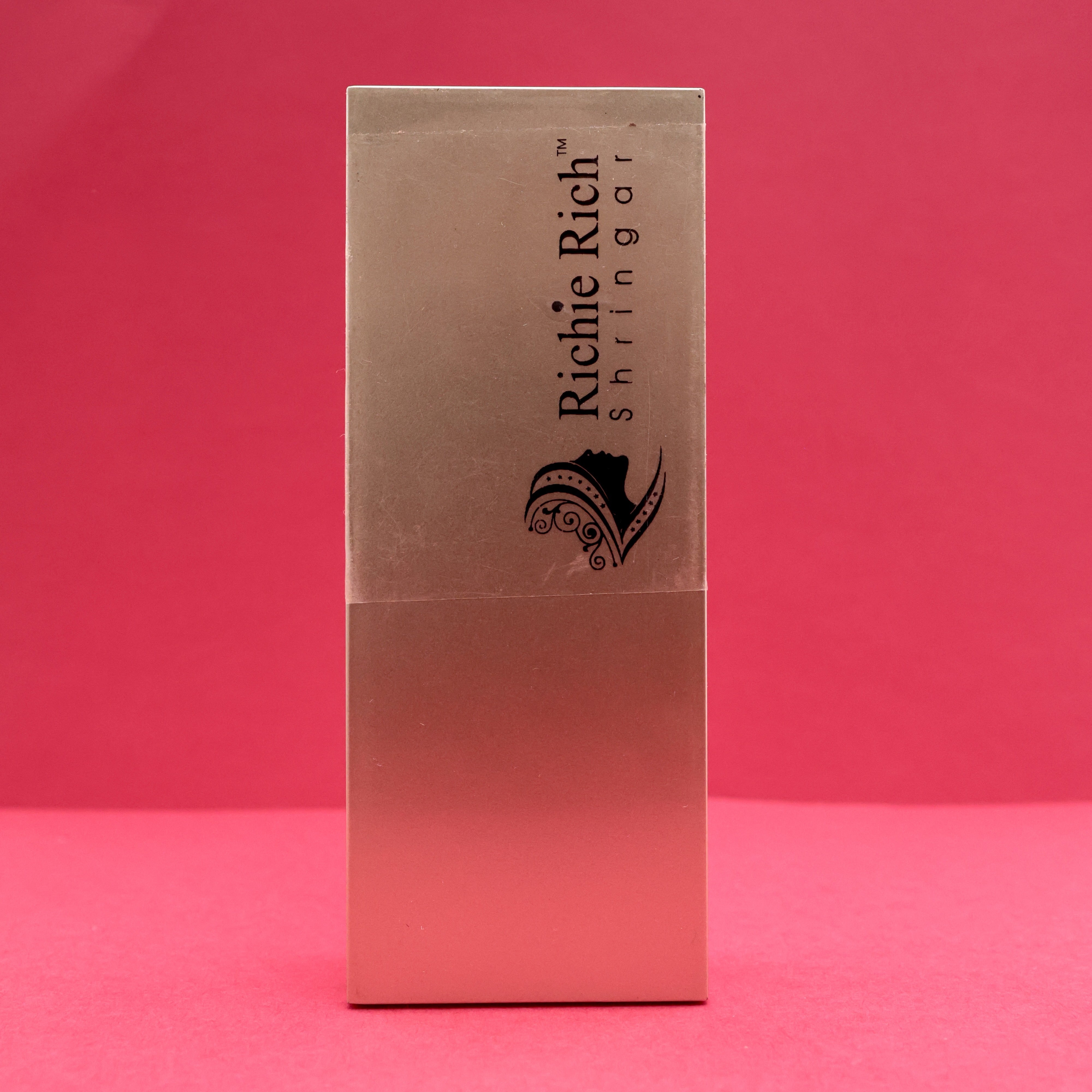 Richie Rich Premium Luxury Stone Work Assorted Bindi Box With Mirror